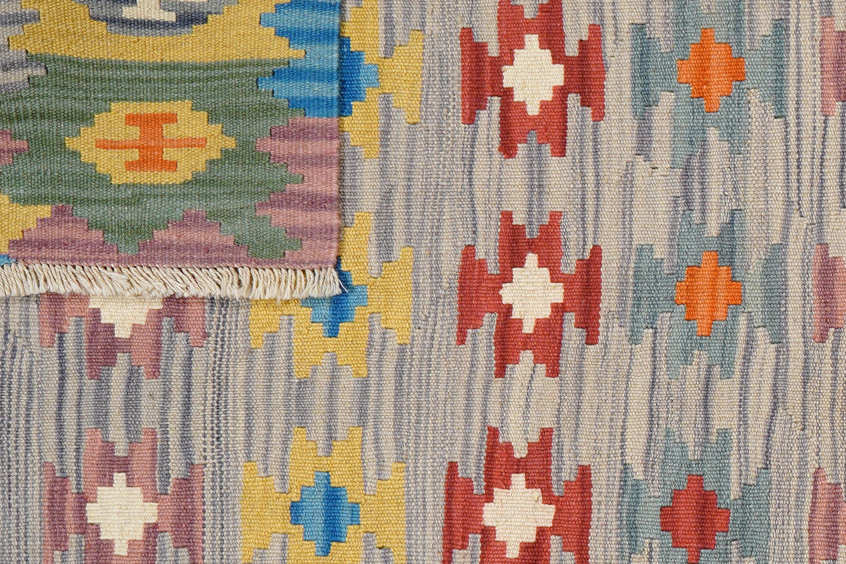 Kilim Gashgai Teppich Mehrfarbig
