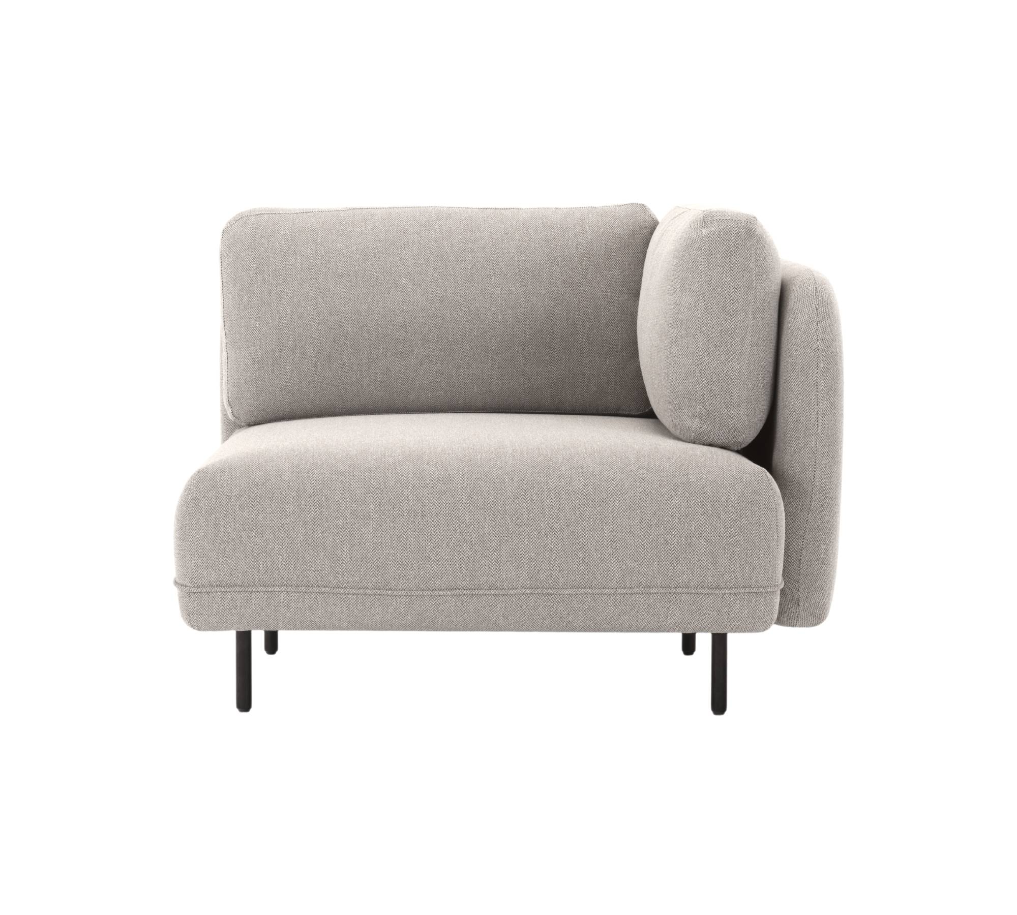 Ellis 1-seater corner module Agnes Brown