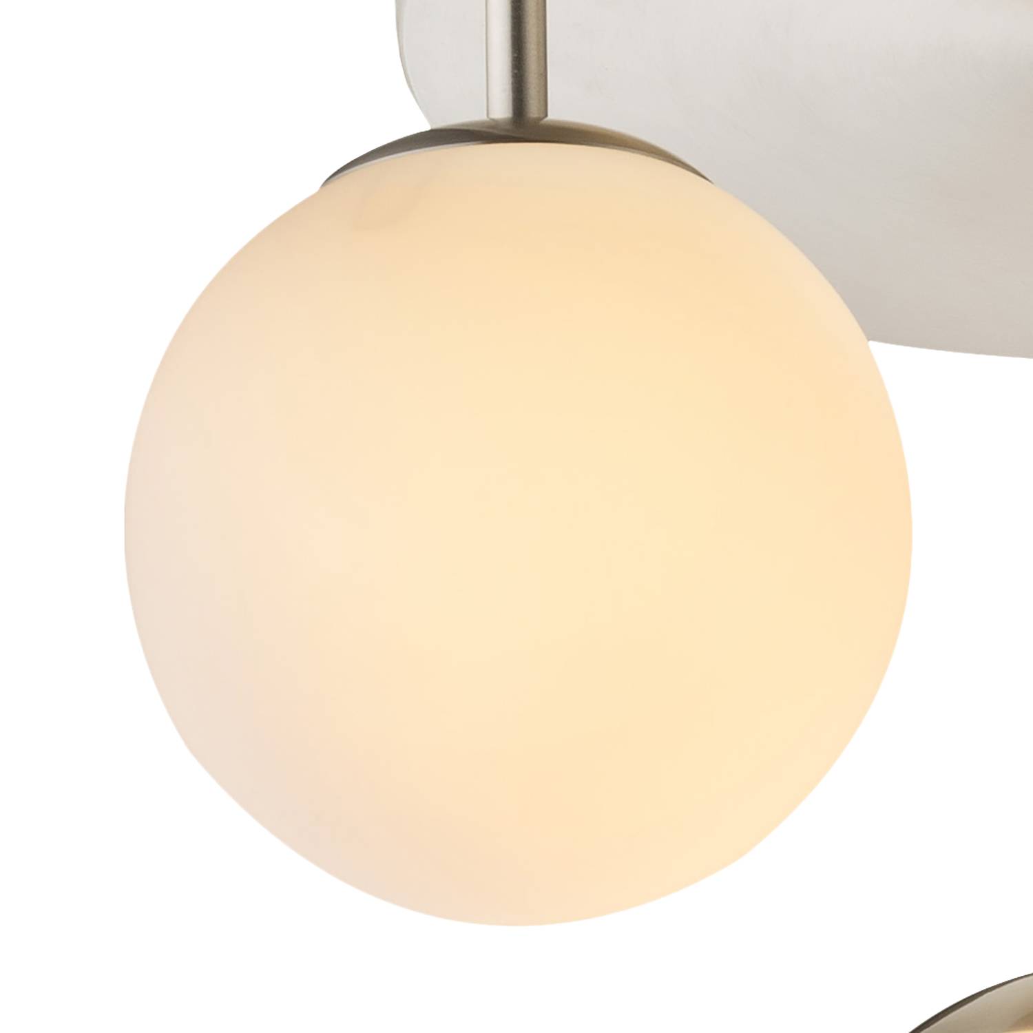 Ceiling light Joel 3-light frosted glass iron