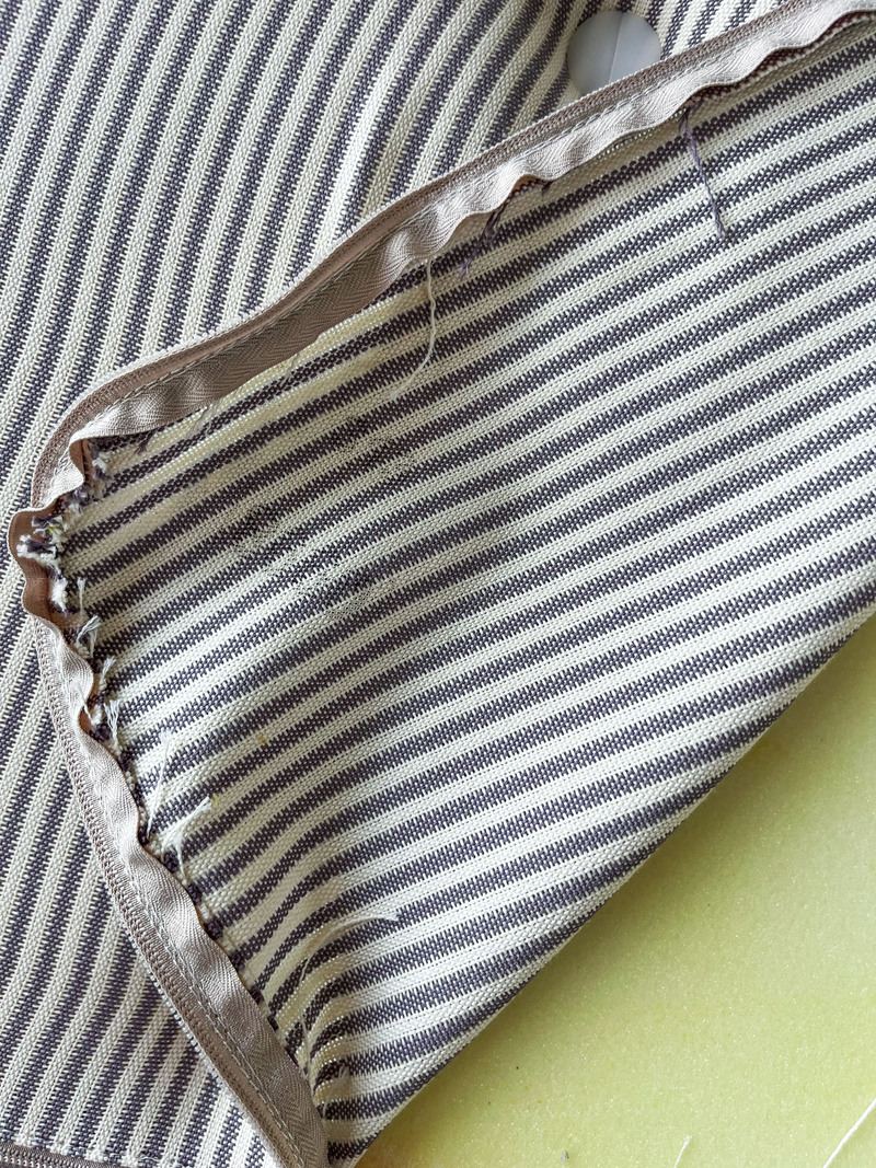 Togo Poltrona Velluto a coste Marrone sabbia