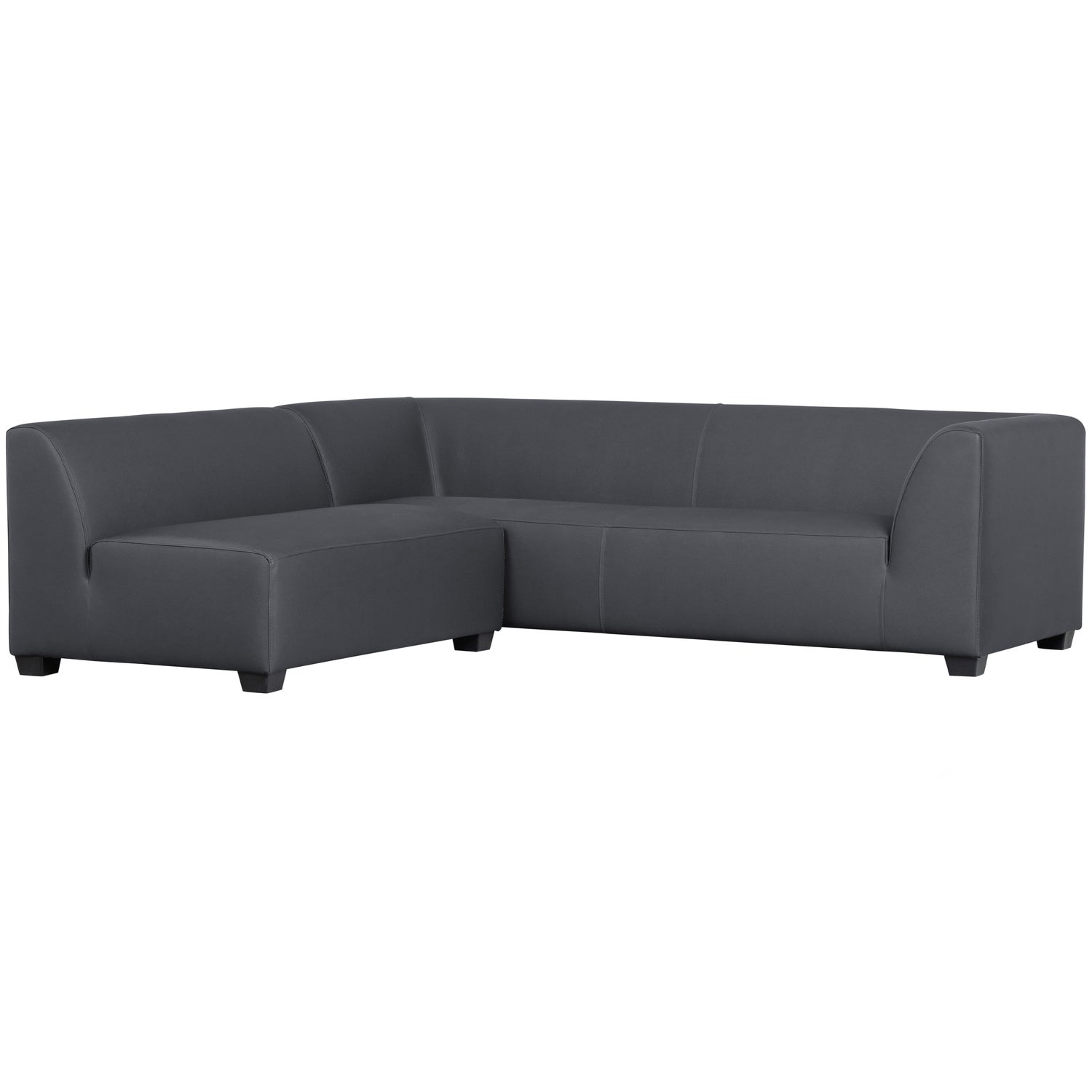 Hollandia Garten Ecksofa Dunkelgrau