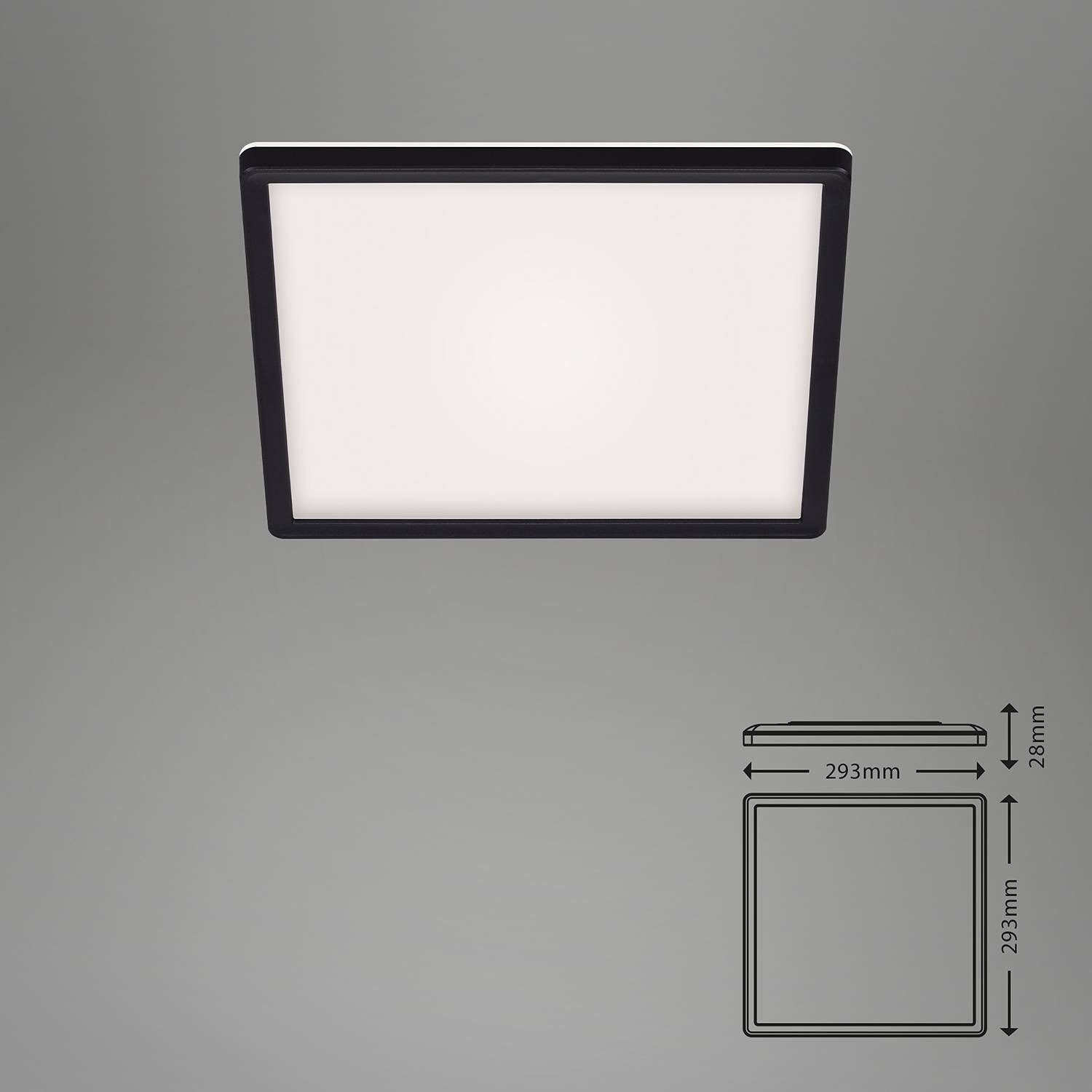 1-Flammig LED-Deckenleuchte Slim XI Polycarbonat