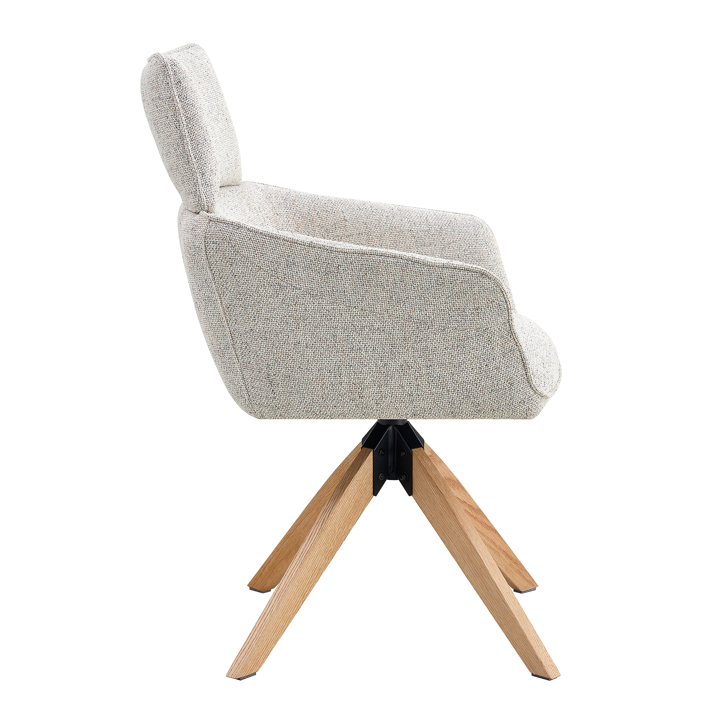 Armchair TUBEI Set of 2 Beige