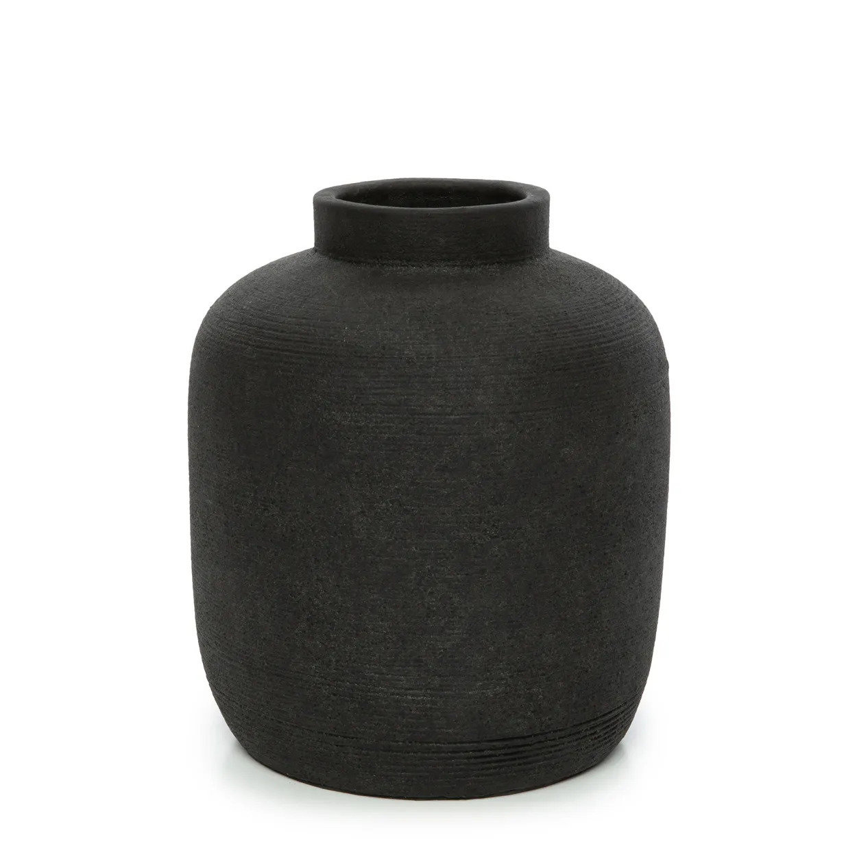 Peaky Vase Schwarz