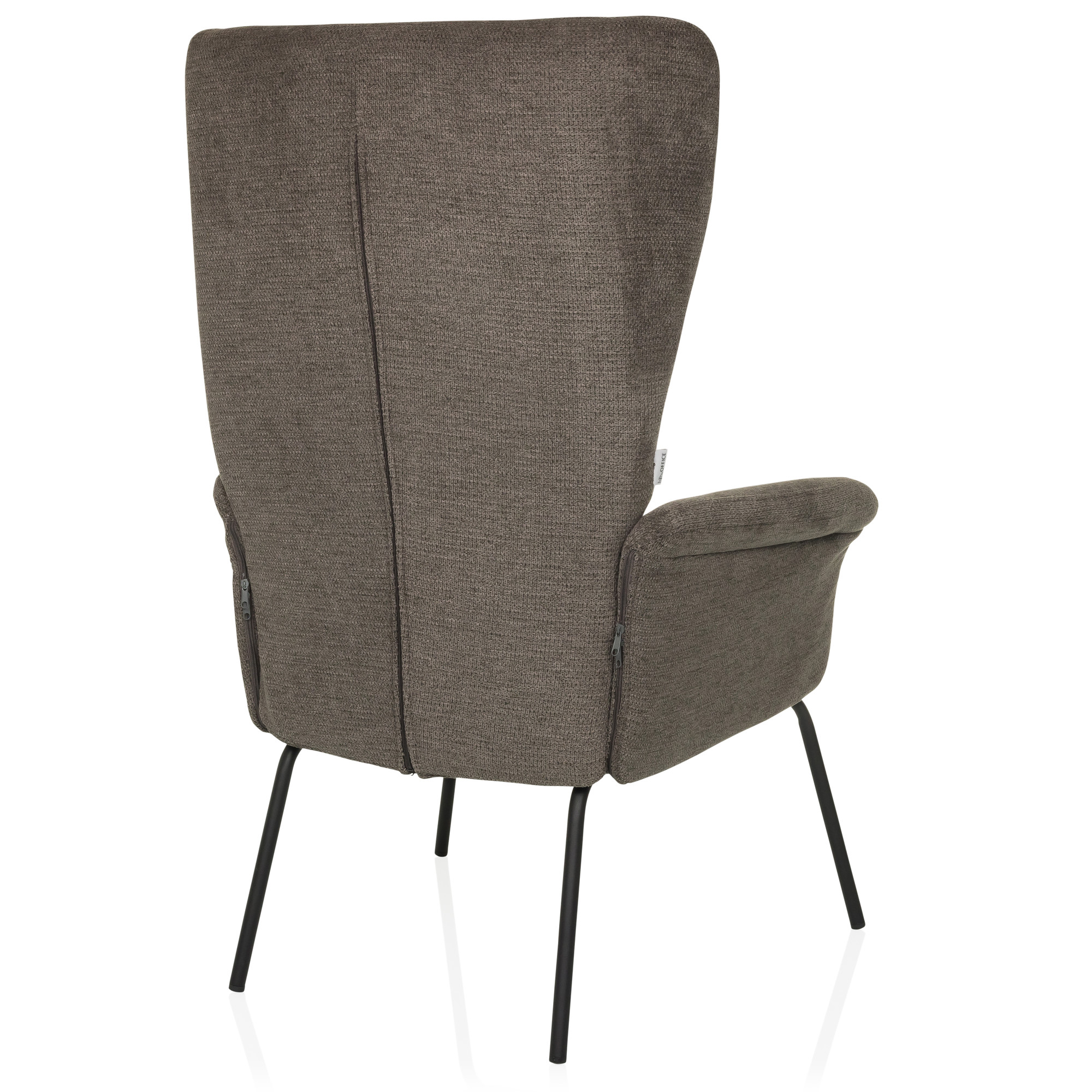Havenio Armchair Fabric Dark Grey