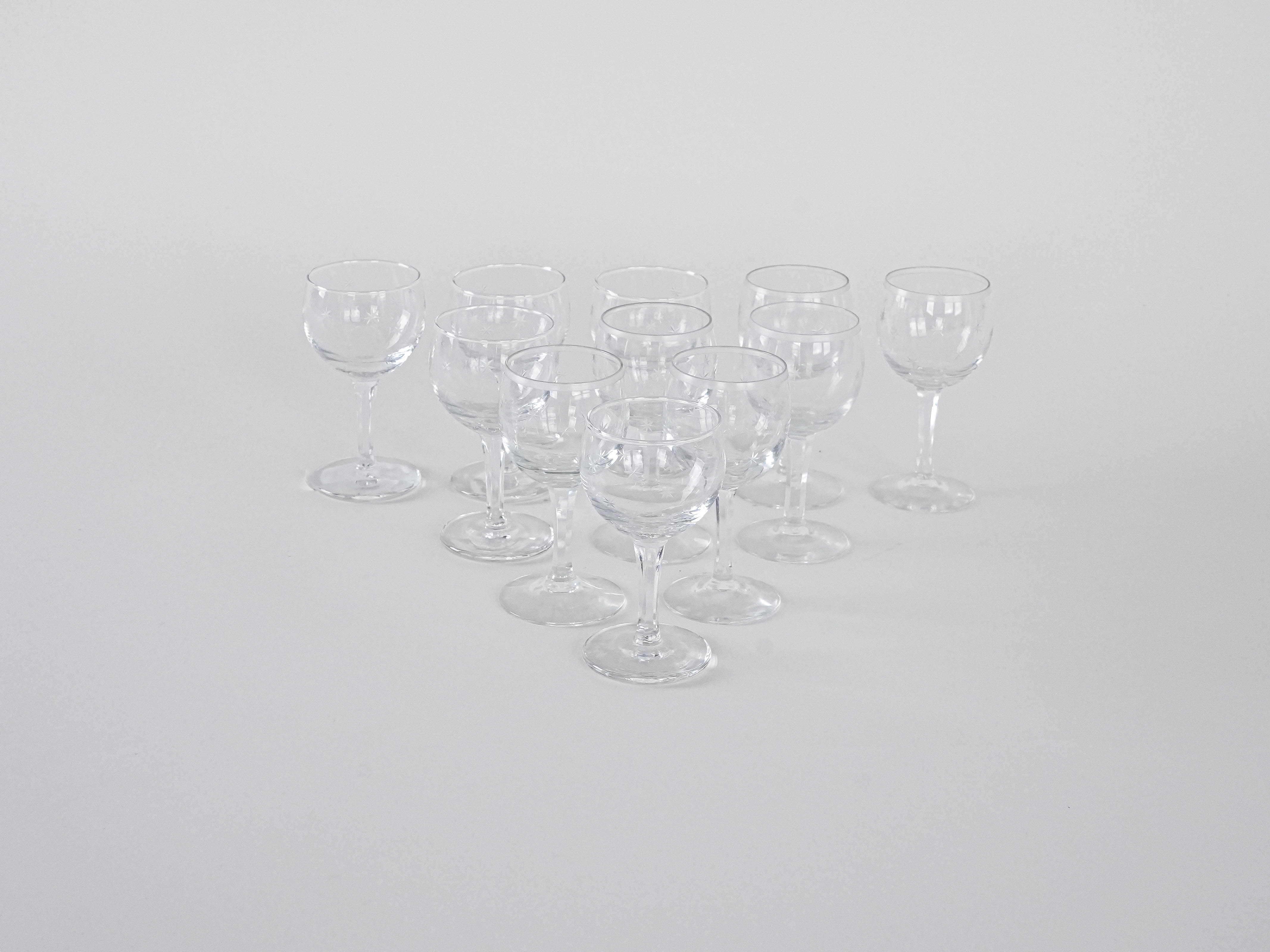 11x Weingläser Transparent