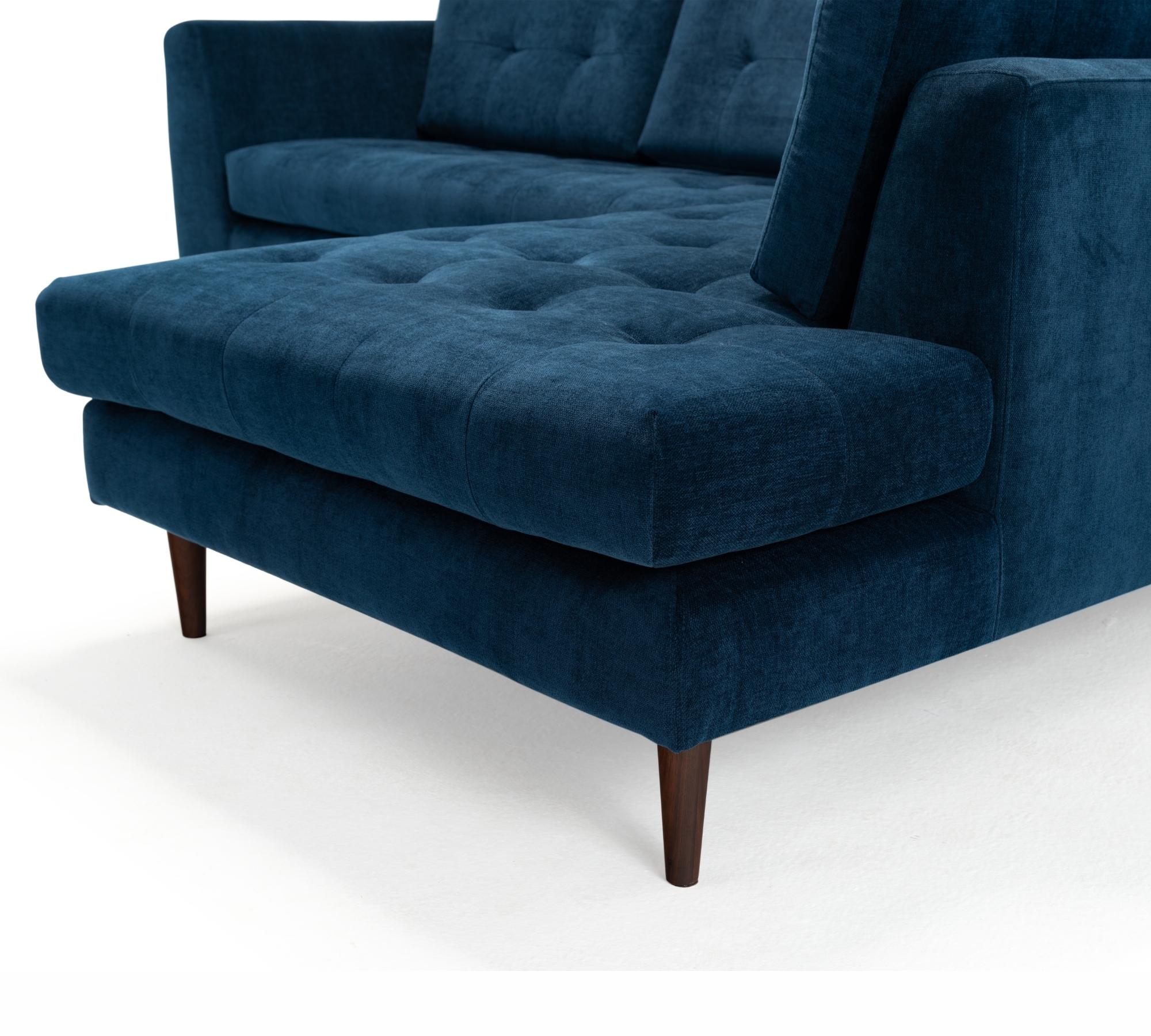 Nelson Sofa Récamiere Rechts Planet Legion Blue
