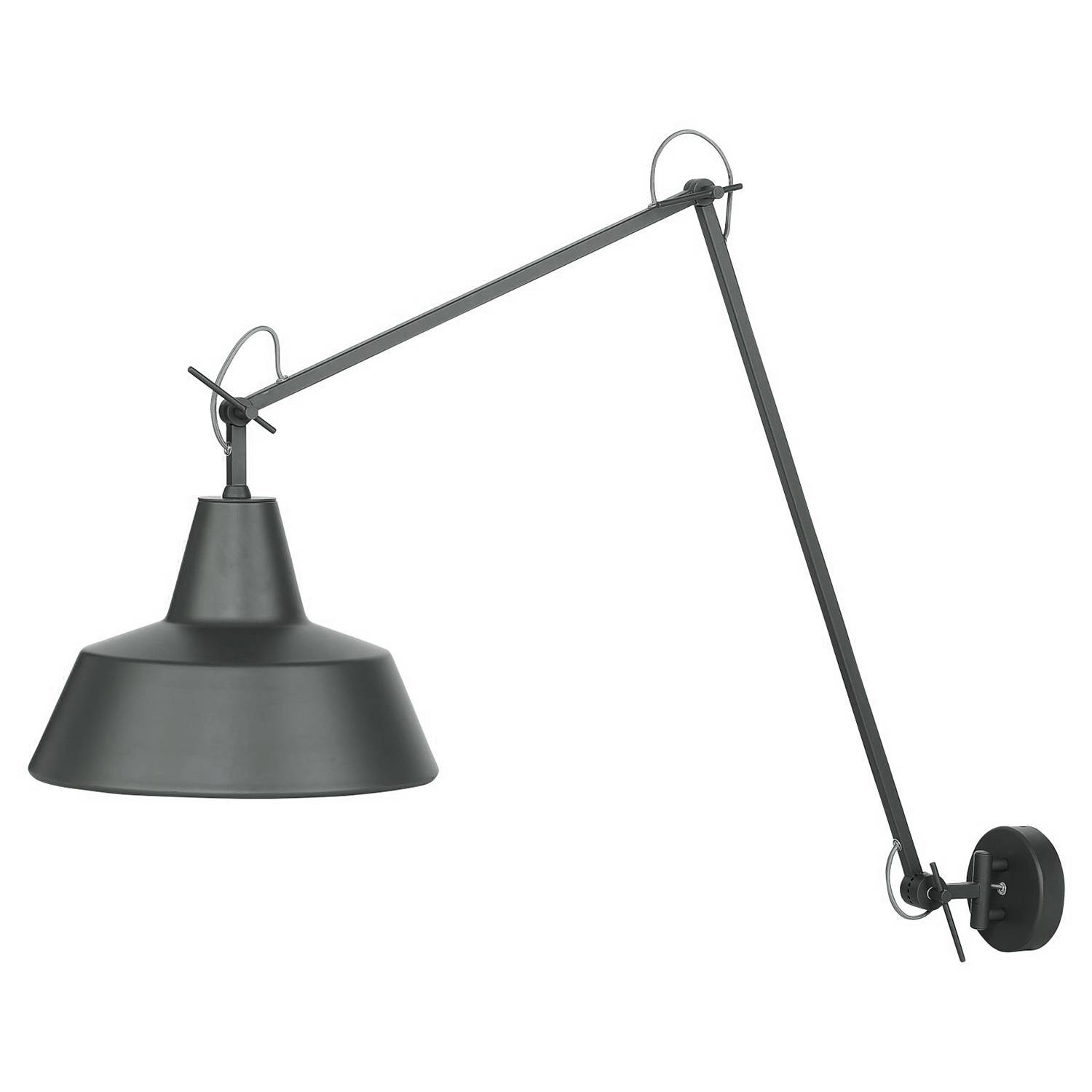 Chicago Wandleuchte 1-flammig Eisen Grün