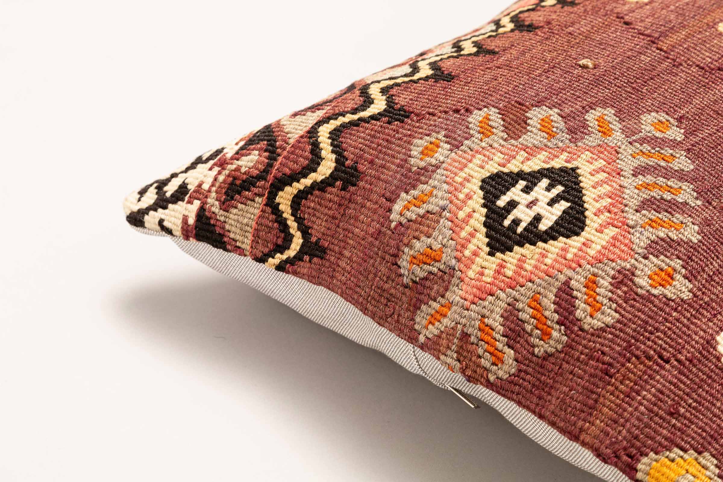 Berfin Kilim Kissen Wolle