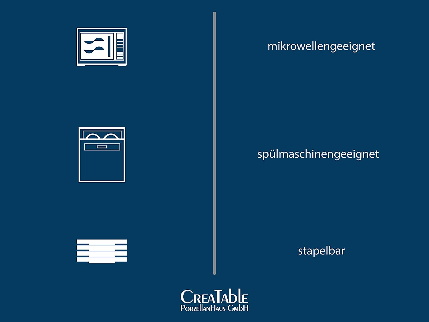 12x Kaffeetassen Square Porzellan Weiß