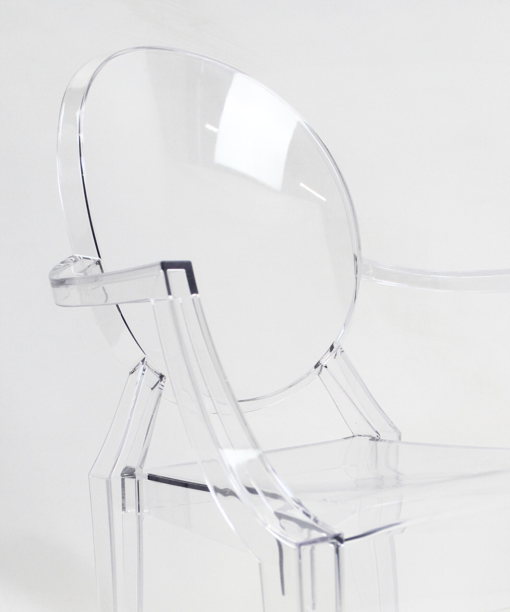 Louis Ghost Armlehnstuhl Kristall Transparent
