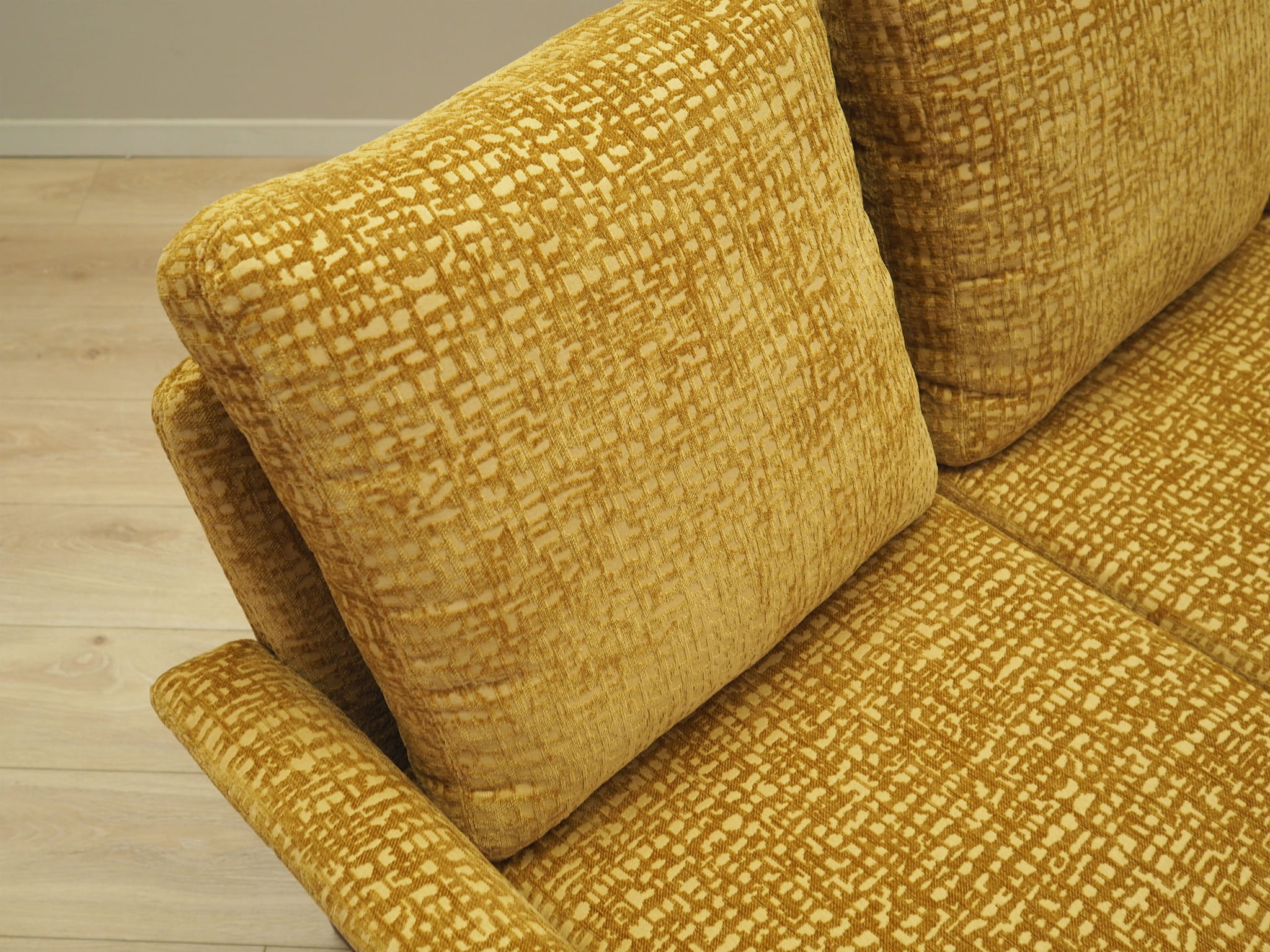 3-seater sofa yellow 1960s