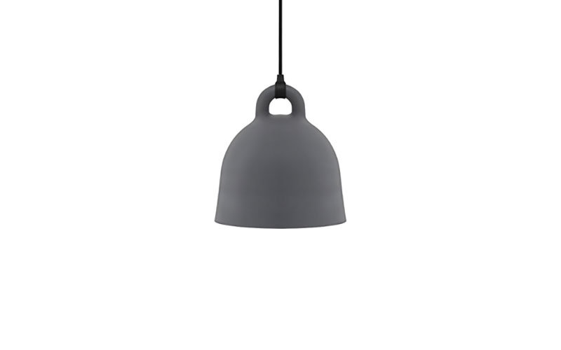 Bell Pendelleuchte 1-flammig Metall Grau