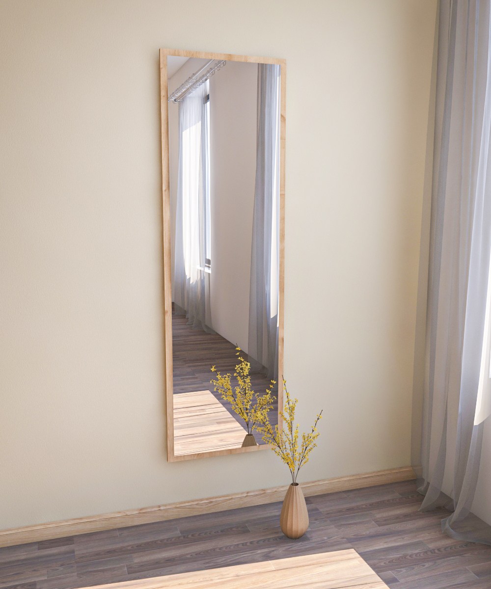 Tessa Freestanding Mirror Nature 50cm x 160cm