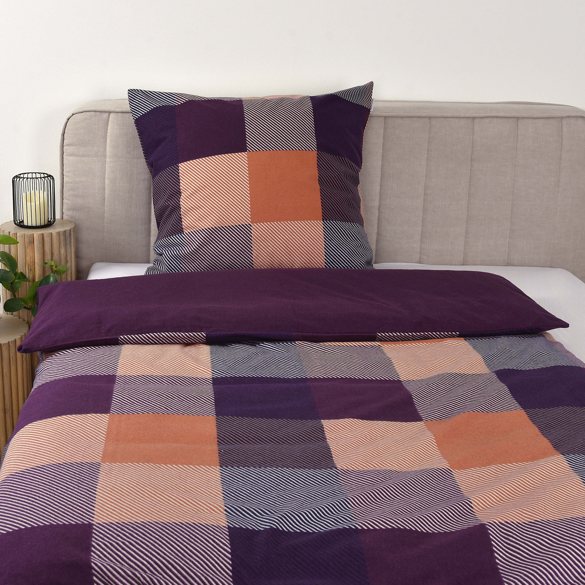 Tom Tailor Typ C Bettwäsche Baumwolle Mehrfarbig135x200cm