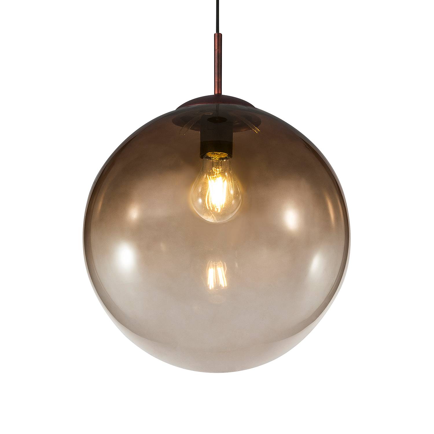 Pendant lamp Varus XIX Clear glass Iron