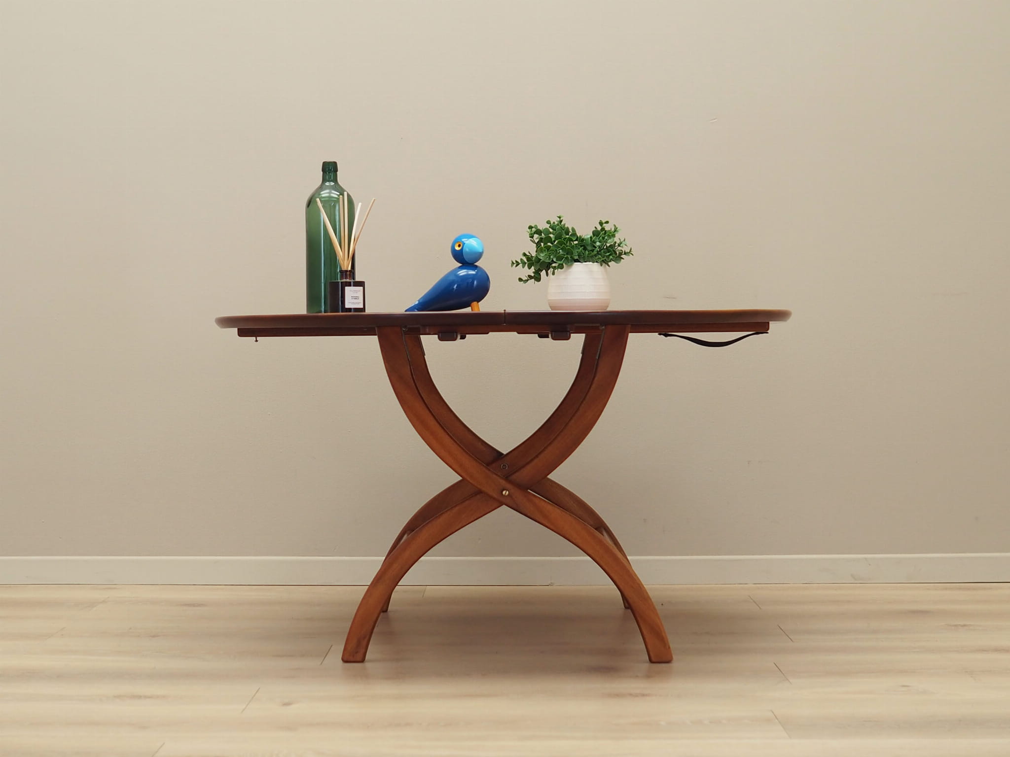 Vintage Coffee Table Mahogany Brown 1970s