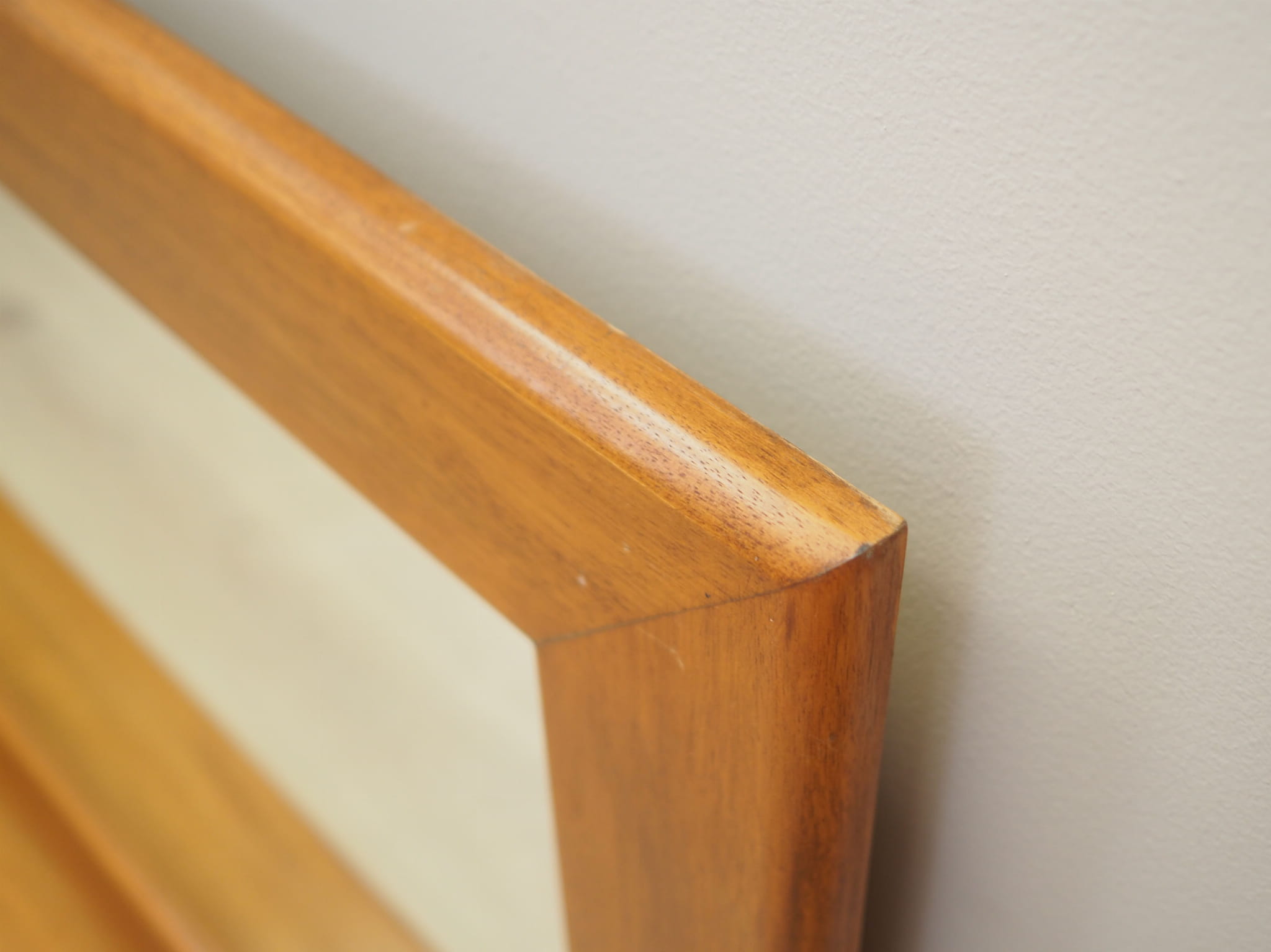Mahogony Spiegel 1970 Jahre