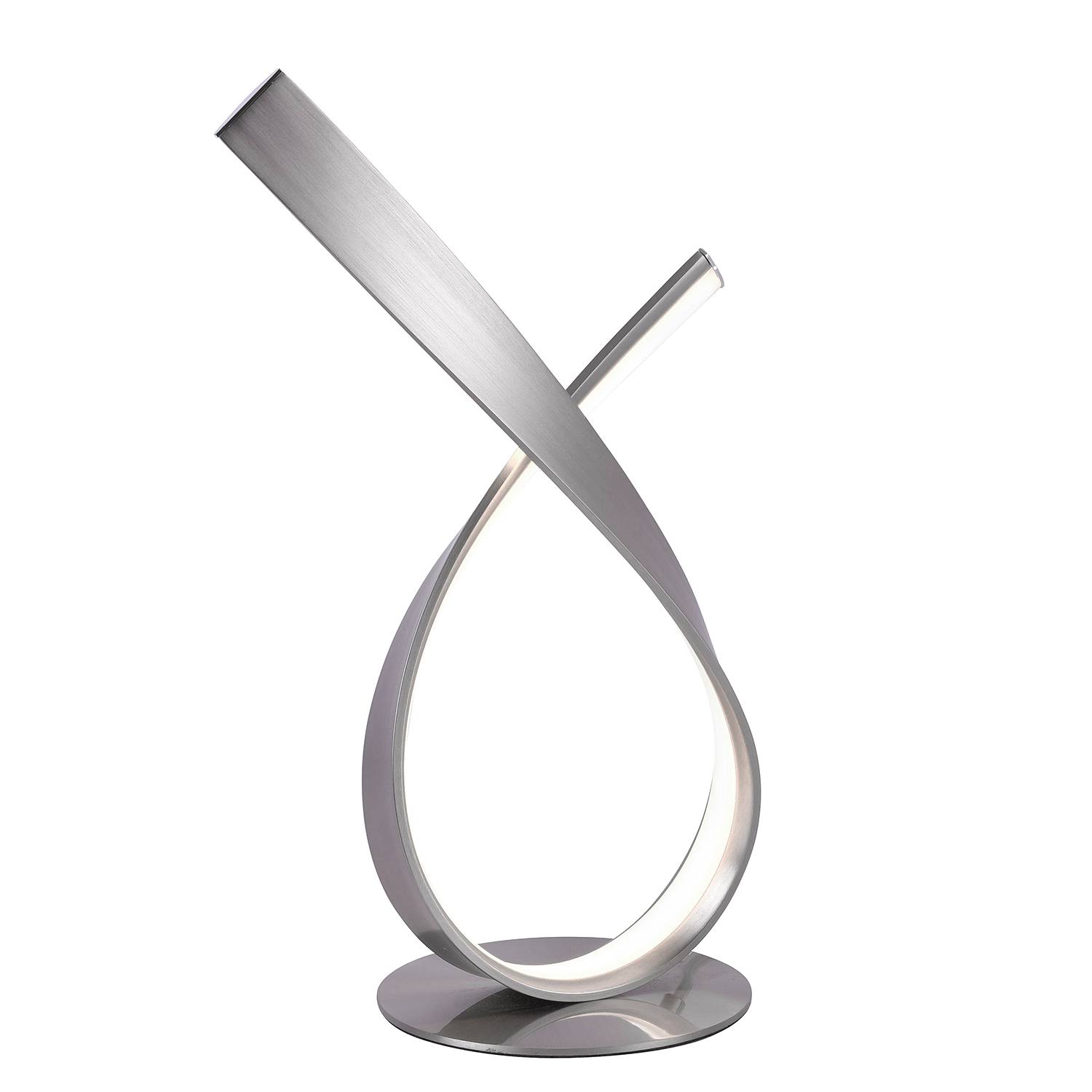 Linda LED-Tischleuchte Aluminium Acrylglas 1-flammig