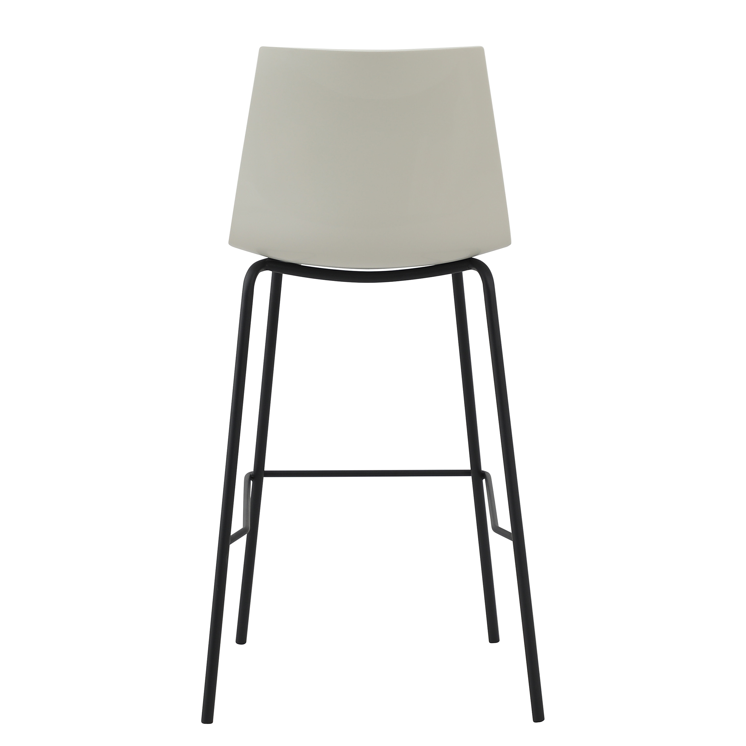 Bar stool ALLEEN Set of 2 White