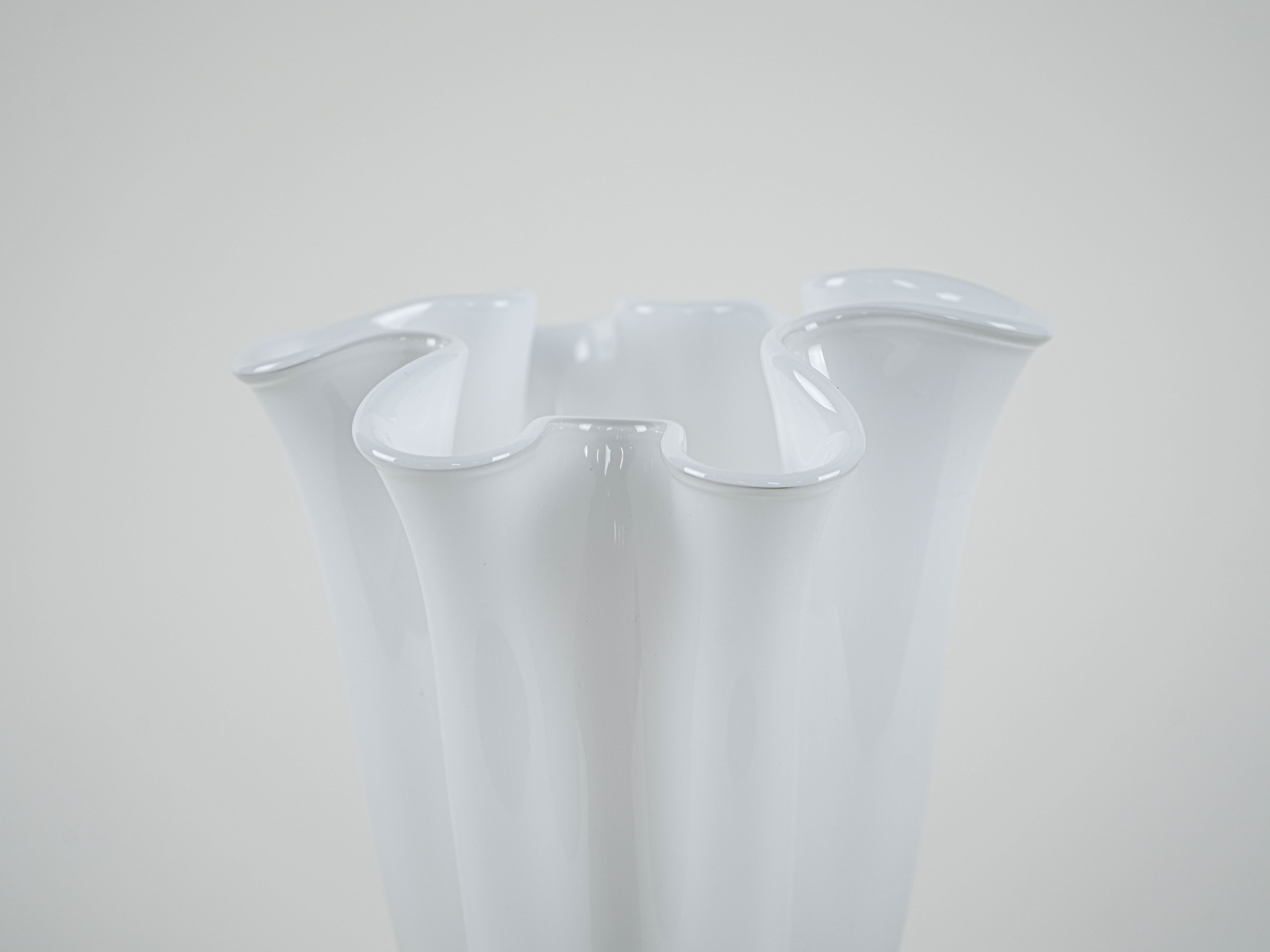 Glass vase 1970s