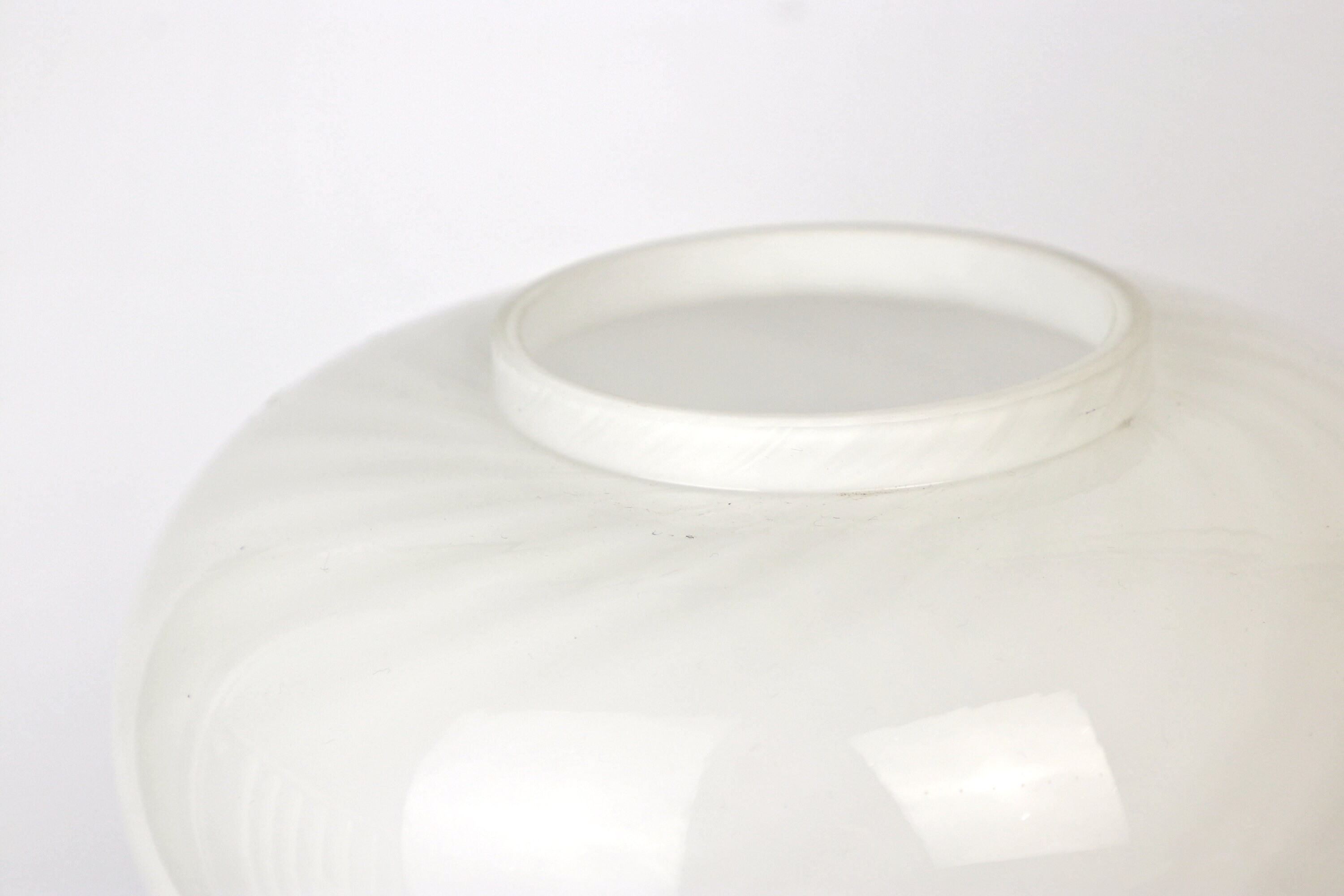 Vintage Pilz Tischlampe Muranoglas 1960er Jahre