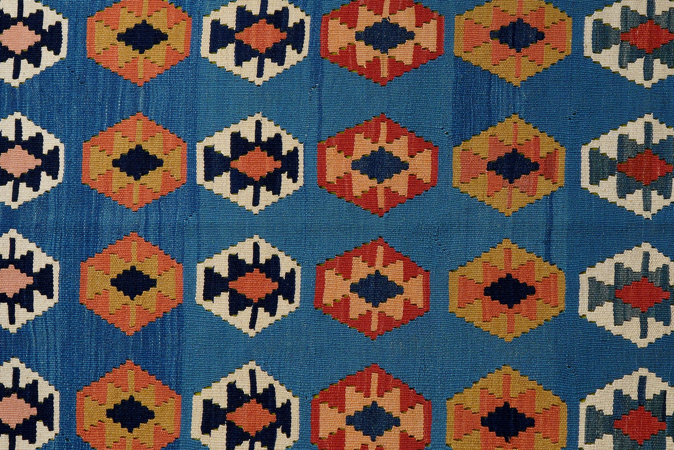 Kilim Gashgai Teppich Mehrfarbig