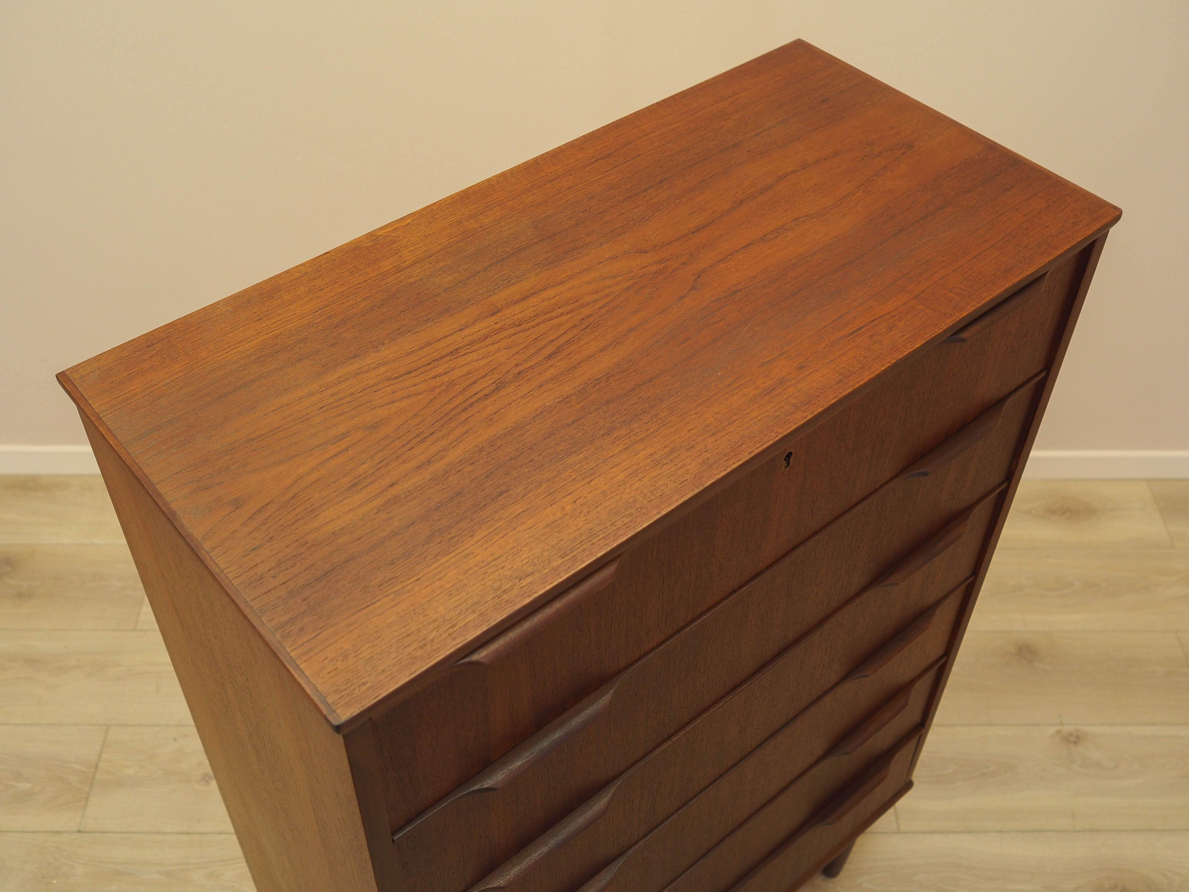 Teak chest of drawers 1970s