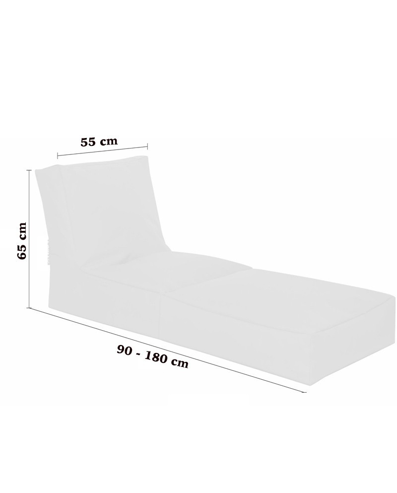 Siesta Garten 1-Sitzer Sofa Pink