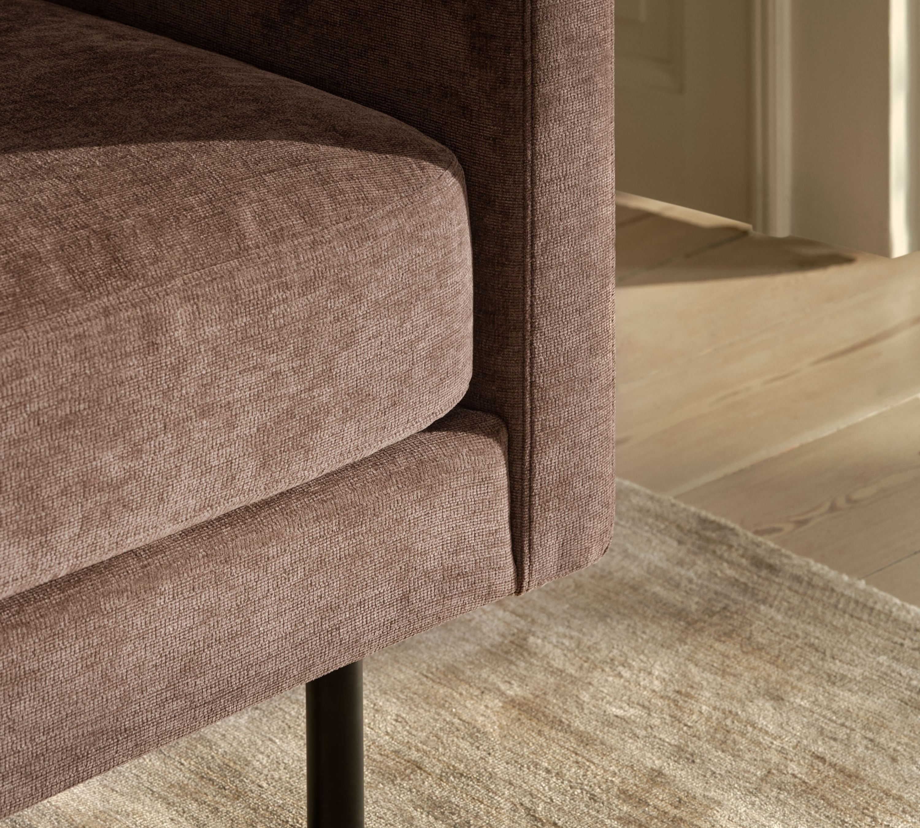 Julia Sofa 3-Sitzer Aulla Cacao