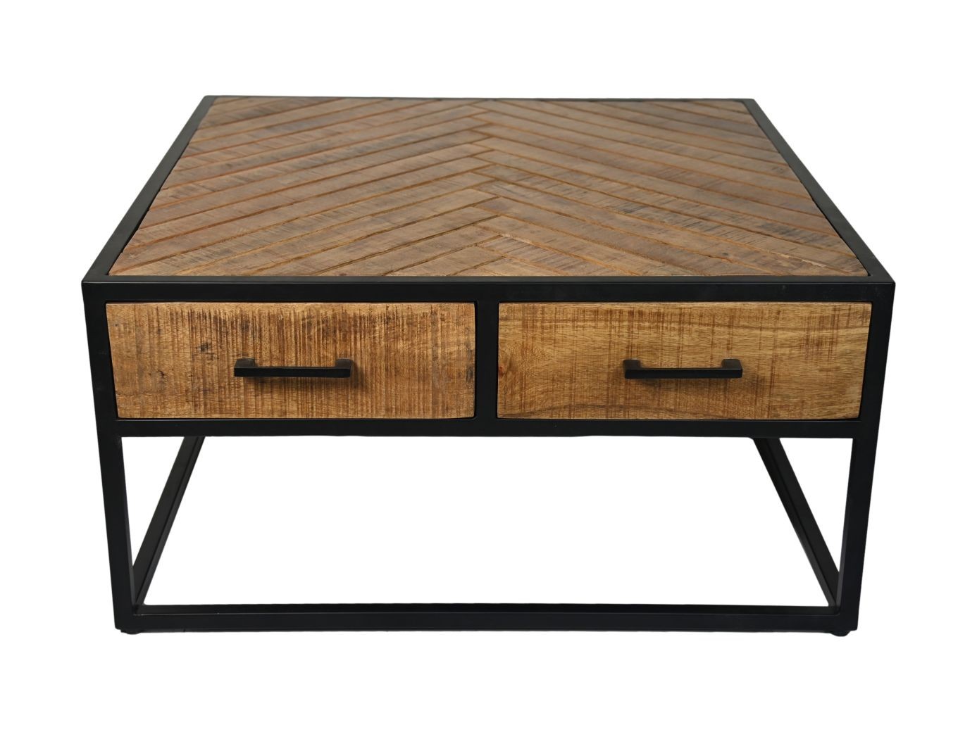 Verona Couchtisch Mangoholz Metall
