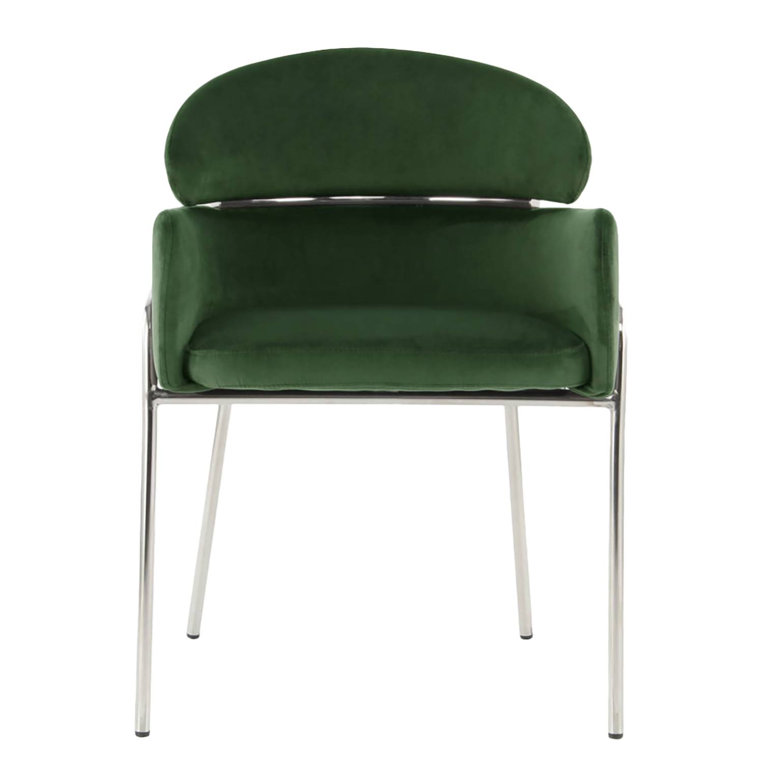 Armchair Elva Silver Green