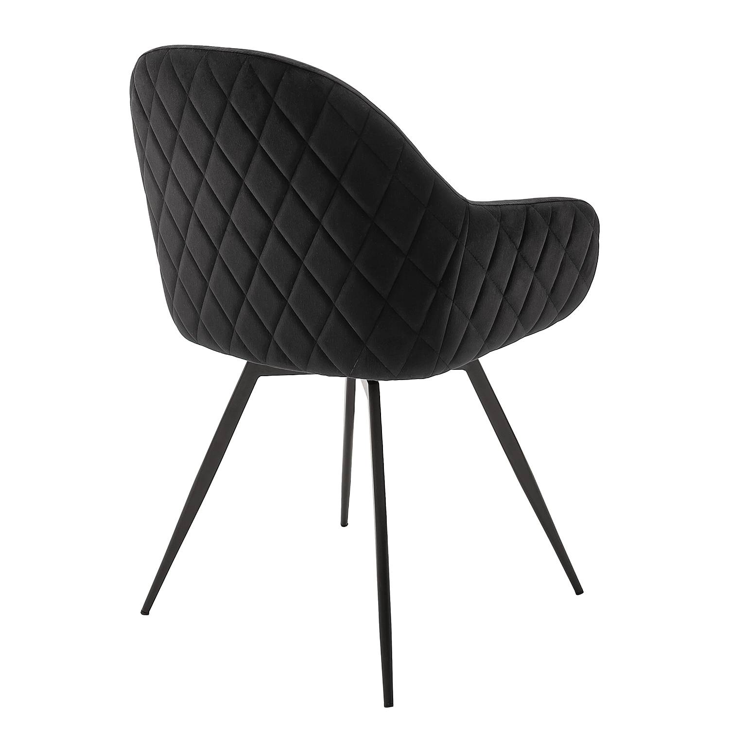 Armchair Vander Webbing Metal Black