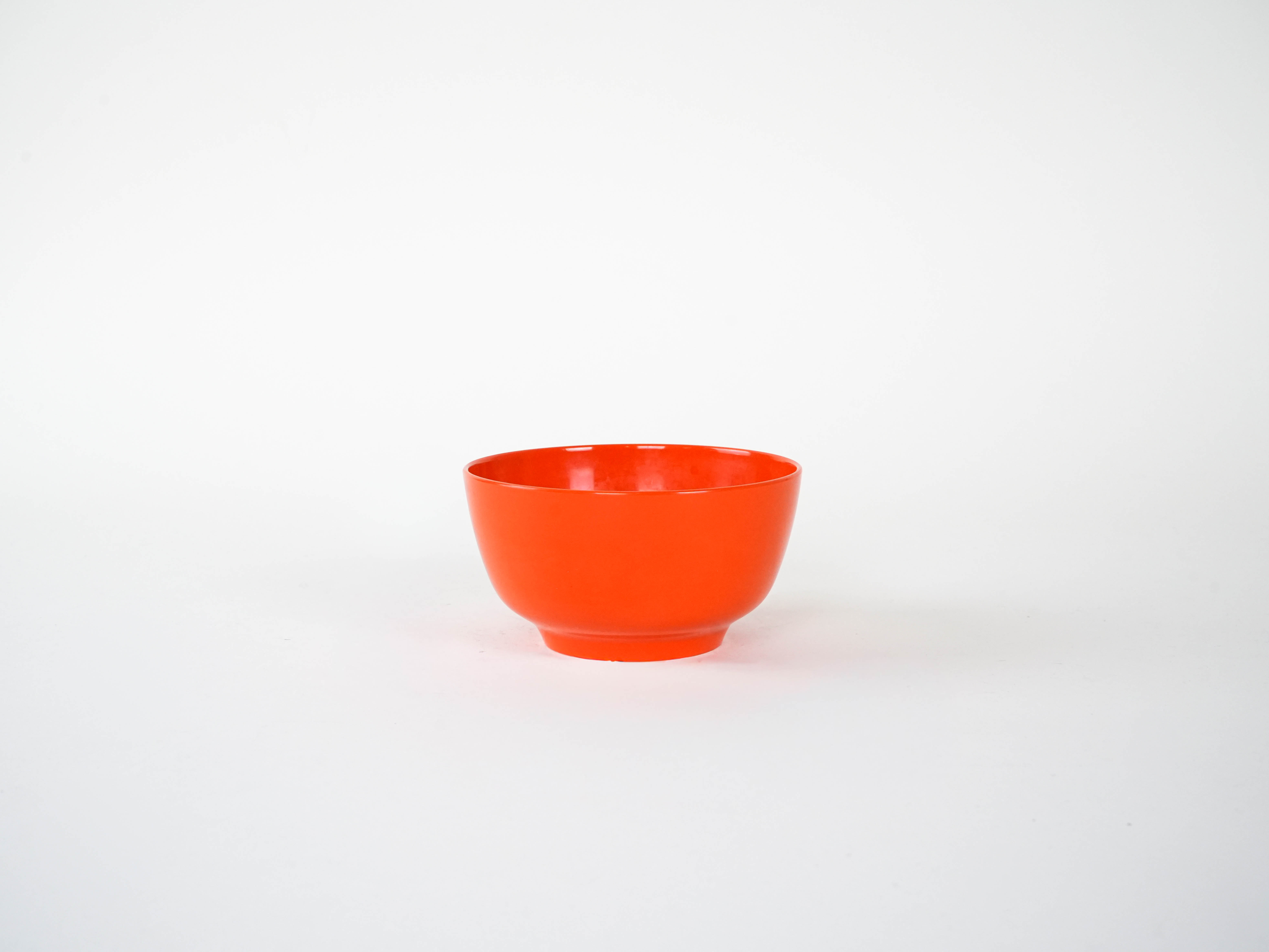 Schüssel 1960er Jahre Orange
