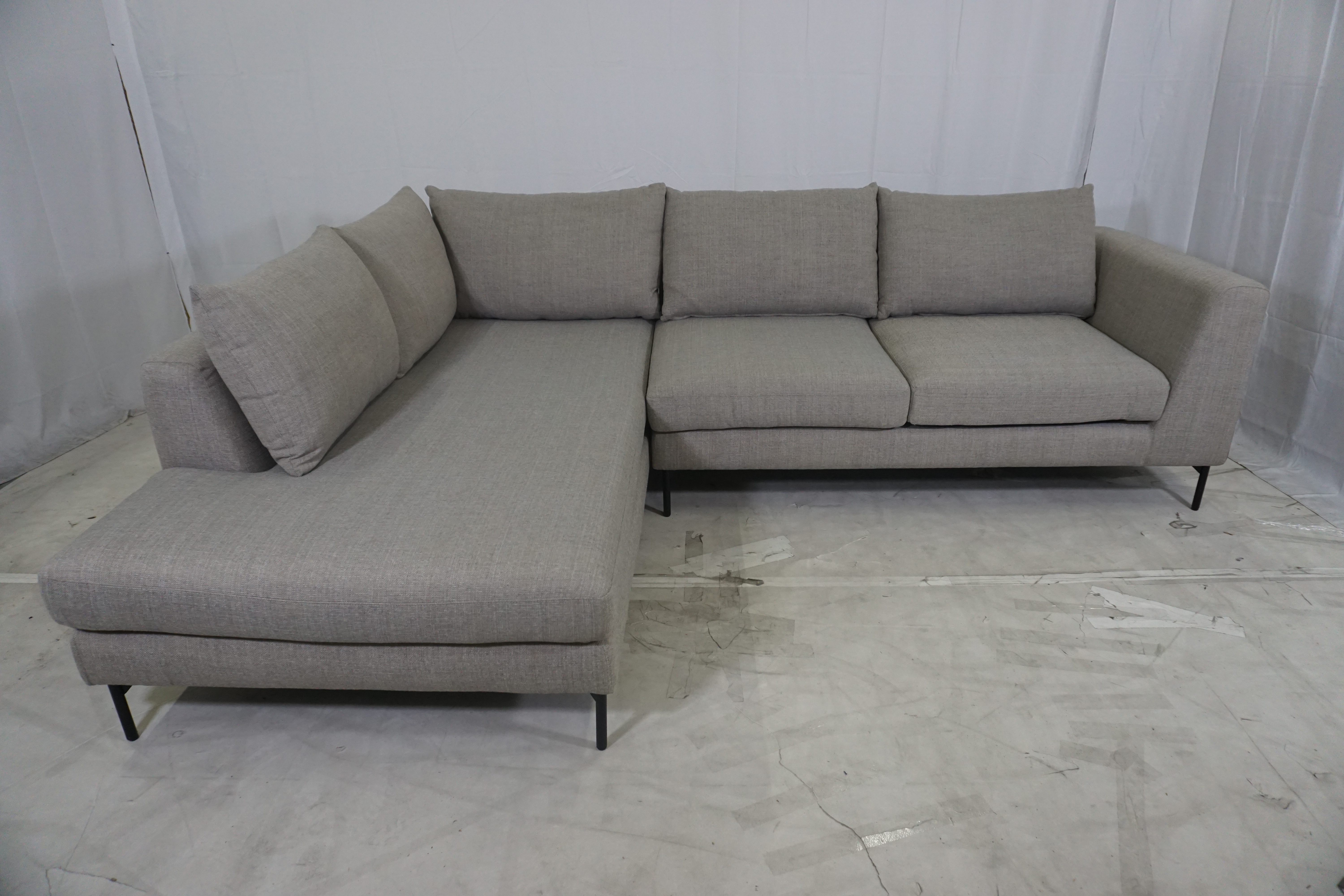 Noa Sofa Récamiere Links Vega Sand Dune