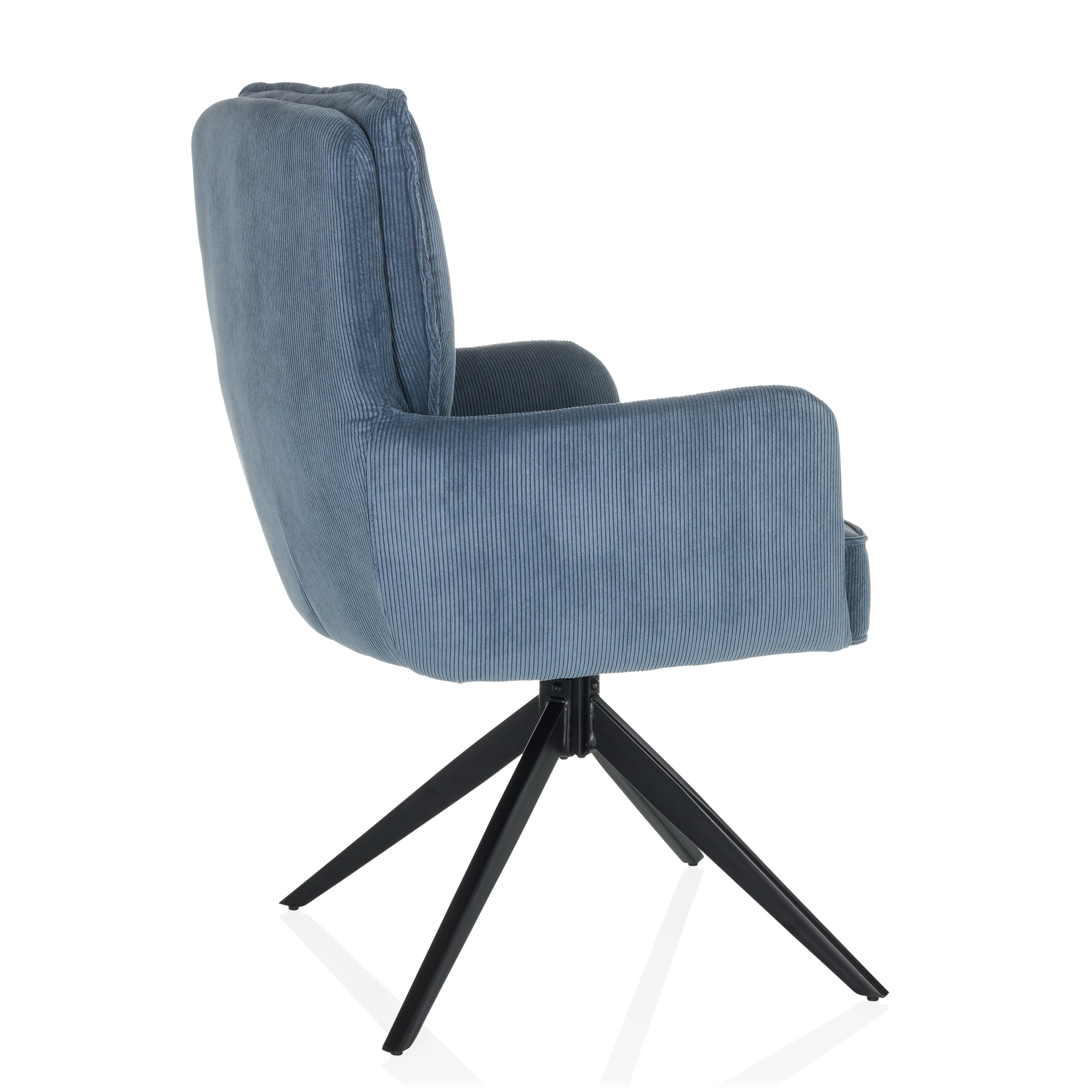 TARUGO Drehstuhl Stoff Blau