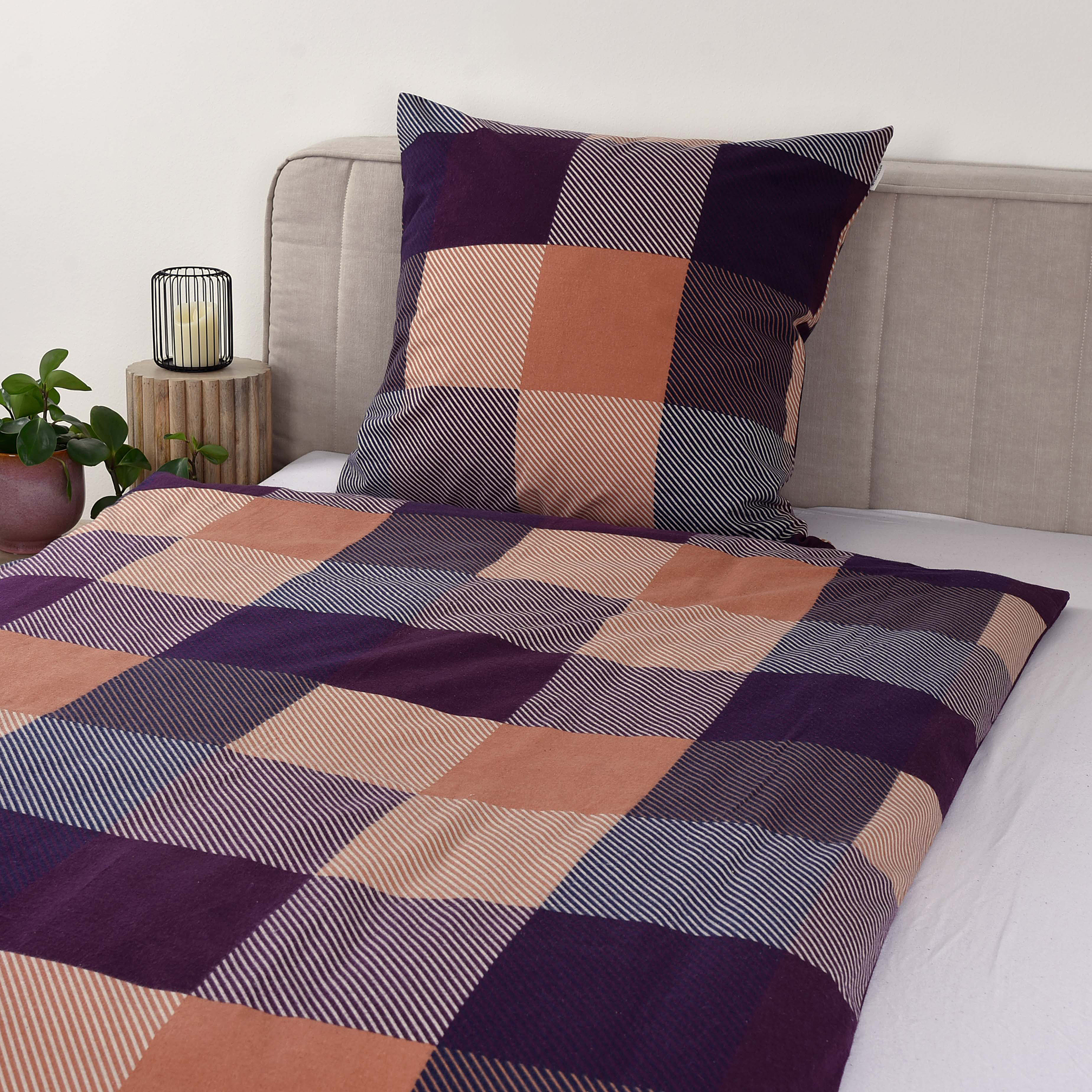 Tom Tailor Typ C Bettwäsche Baumwolle Mehrfarbig135x200cm