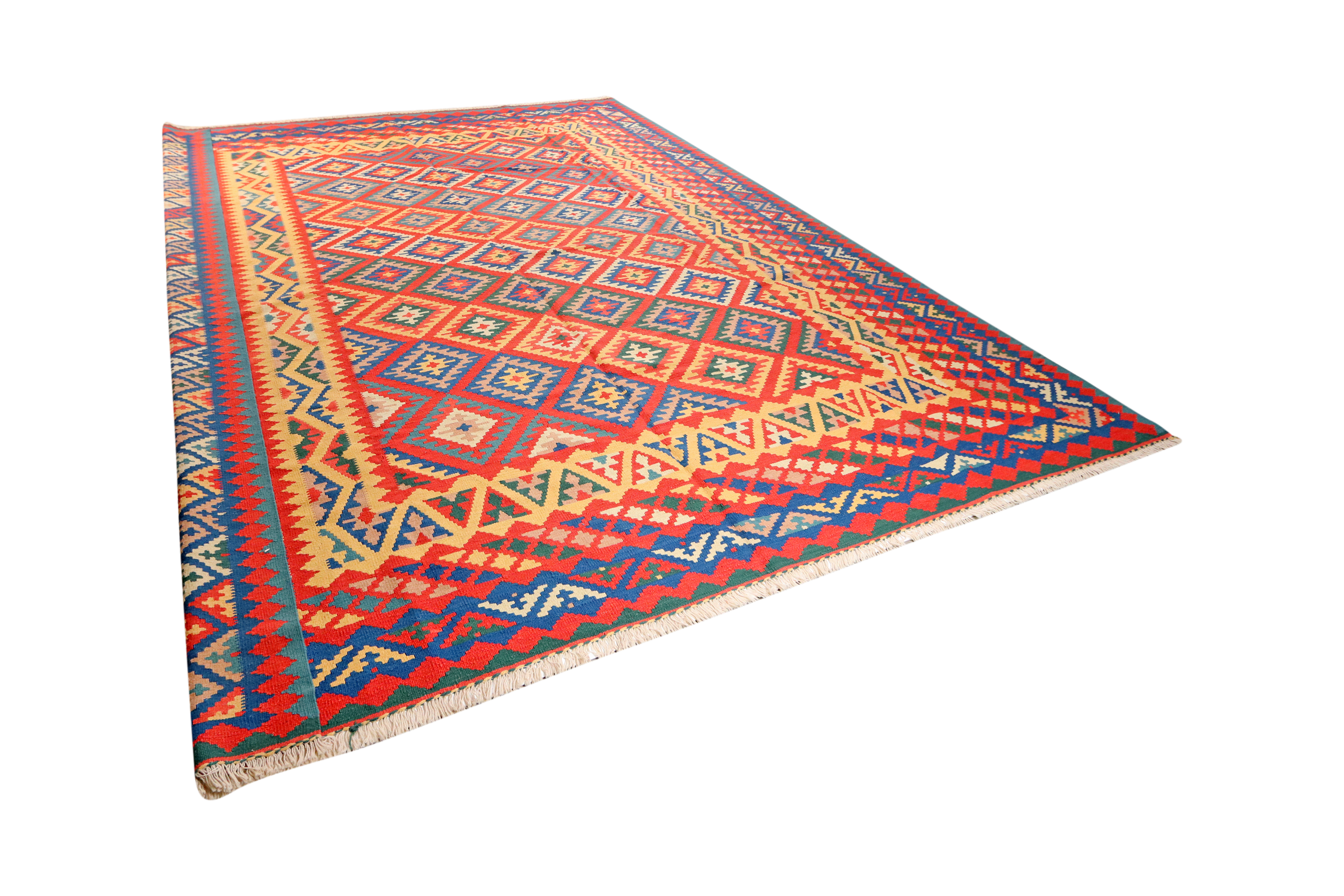 Kilim Gashgai Rug Multicolored