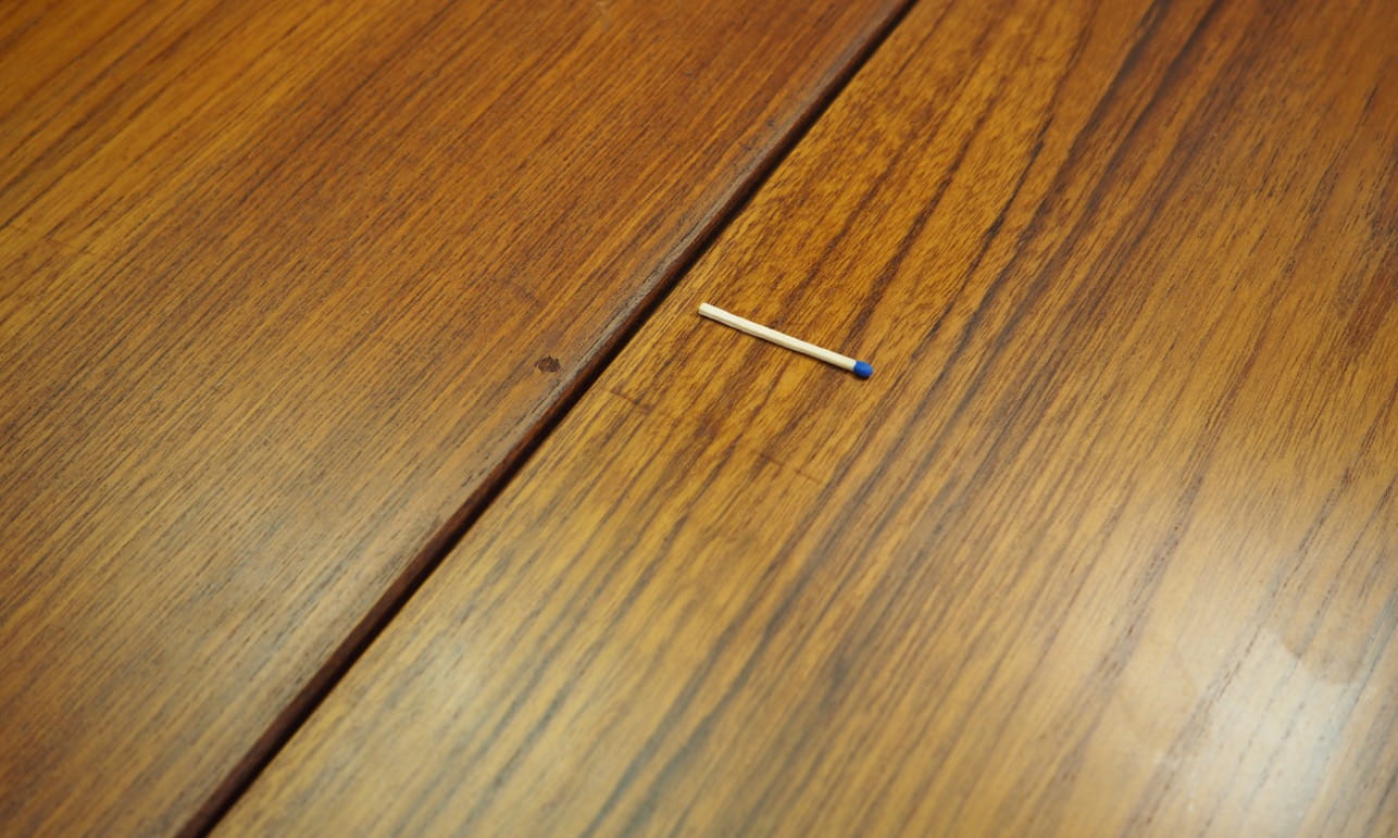 Vintage Bank Teak Wood Brown 1970s