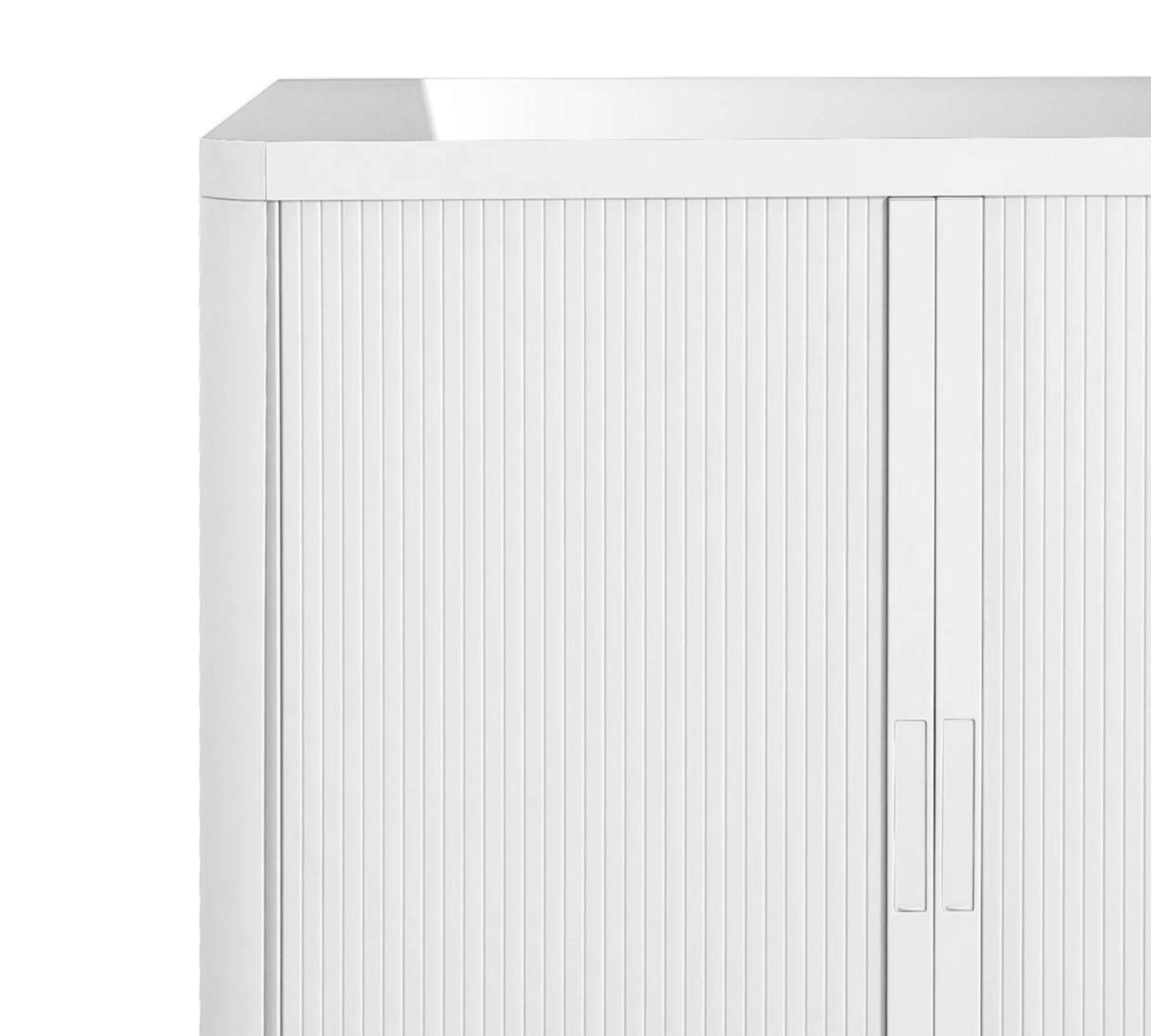Aktenschrank Kunststoff Metall Weiß