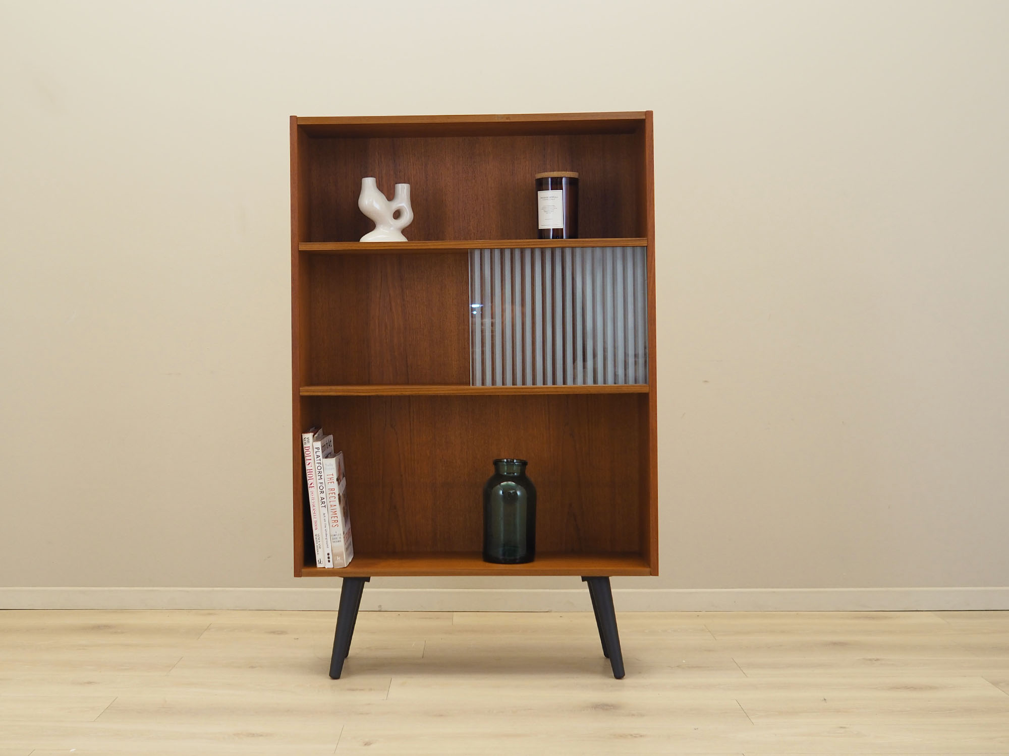 Bücherregal Teakholz 1960er Jahre