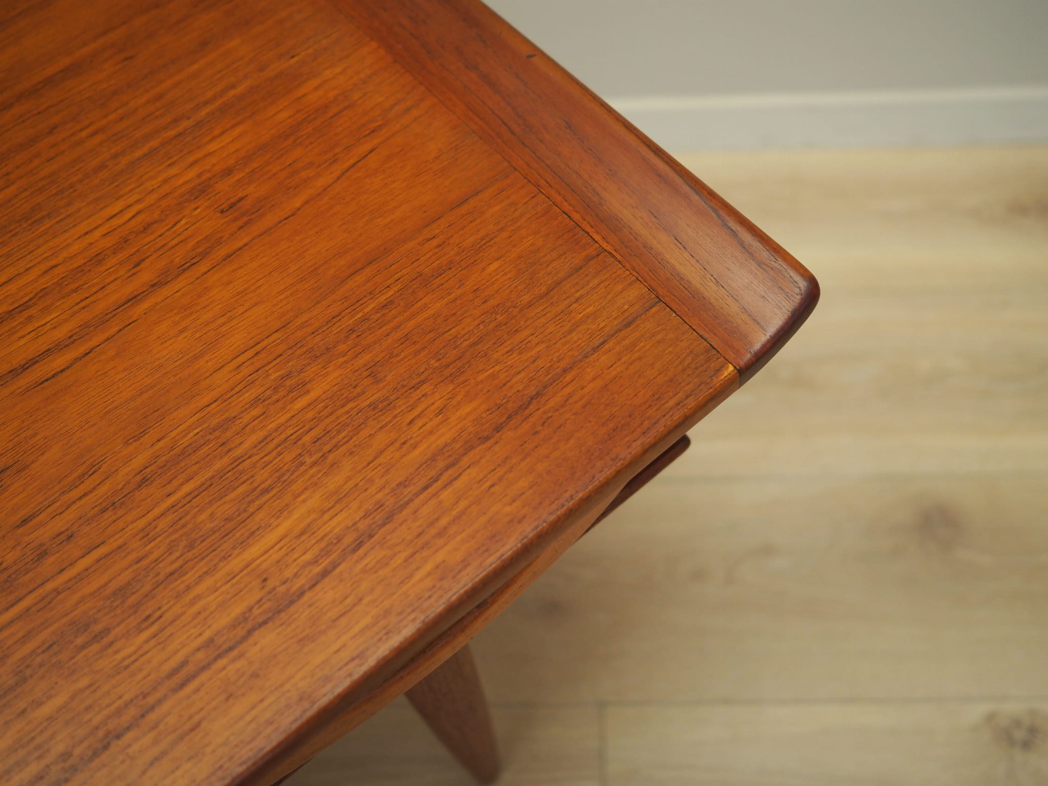 Vintage Coffee Table Teak Brown 1970s