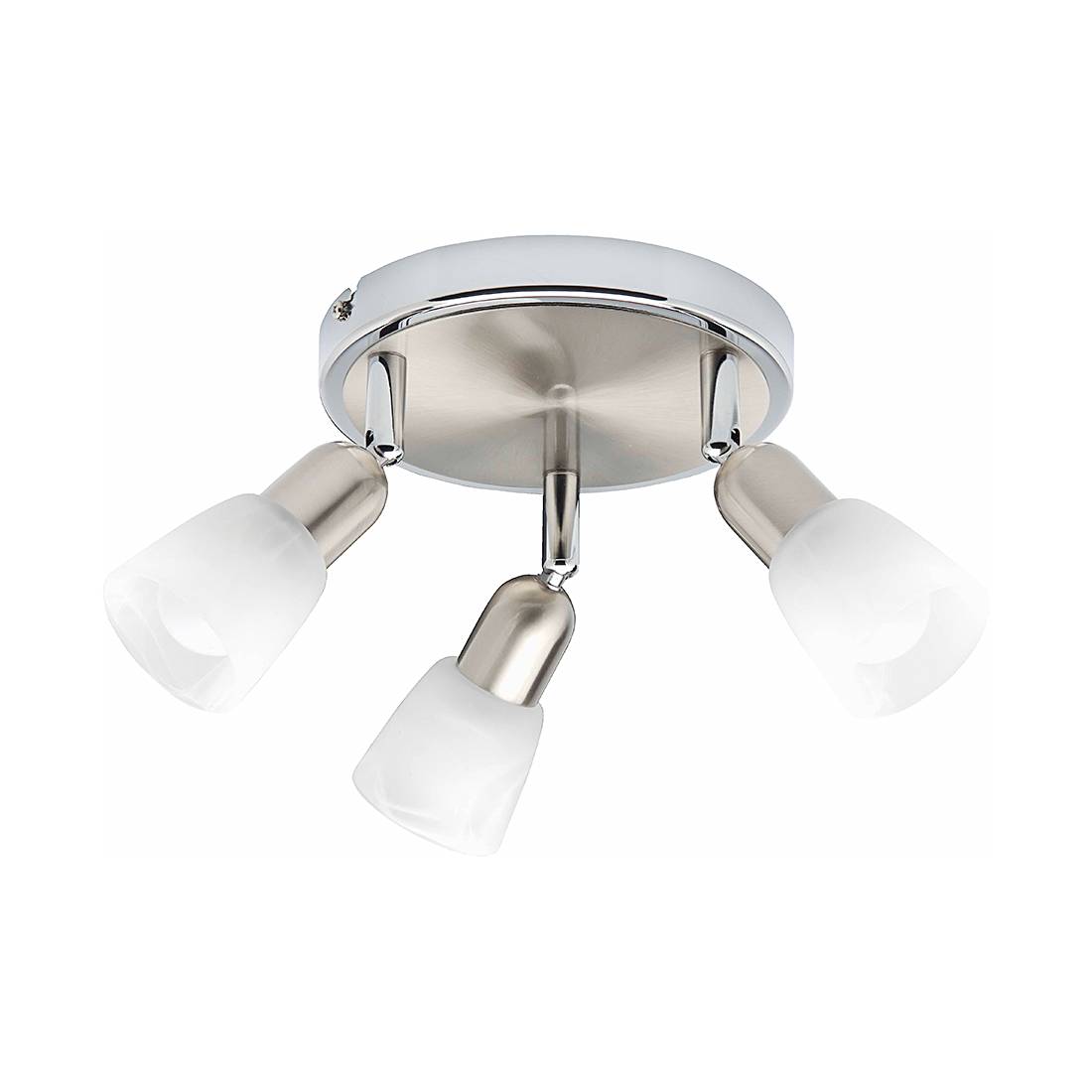 Sally Wandleuchte Metall Glas 3-flammig