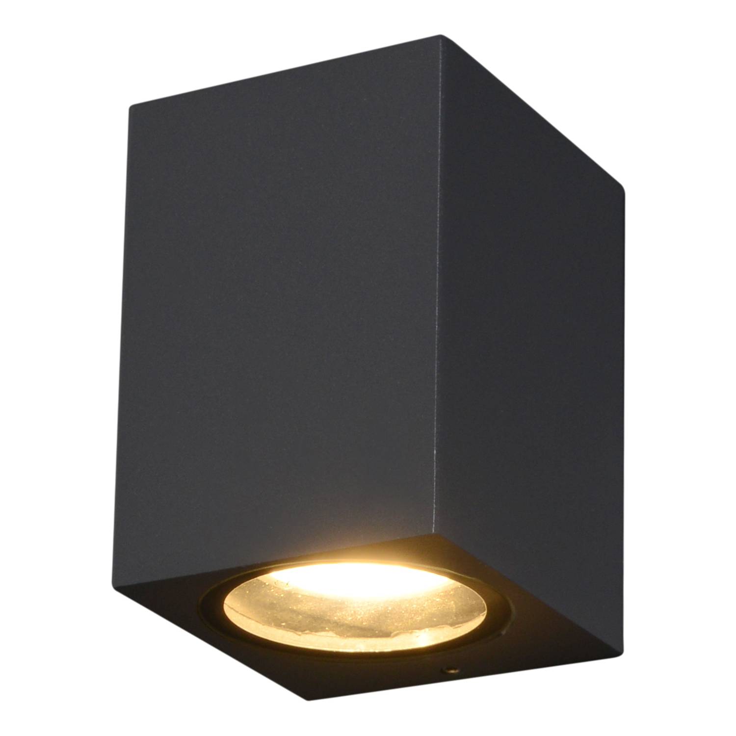 Outdoor wall light Cubus II 1-bulb Black