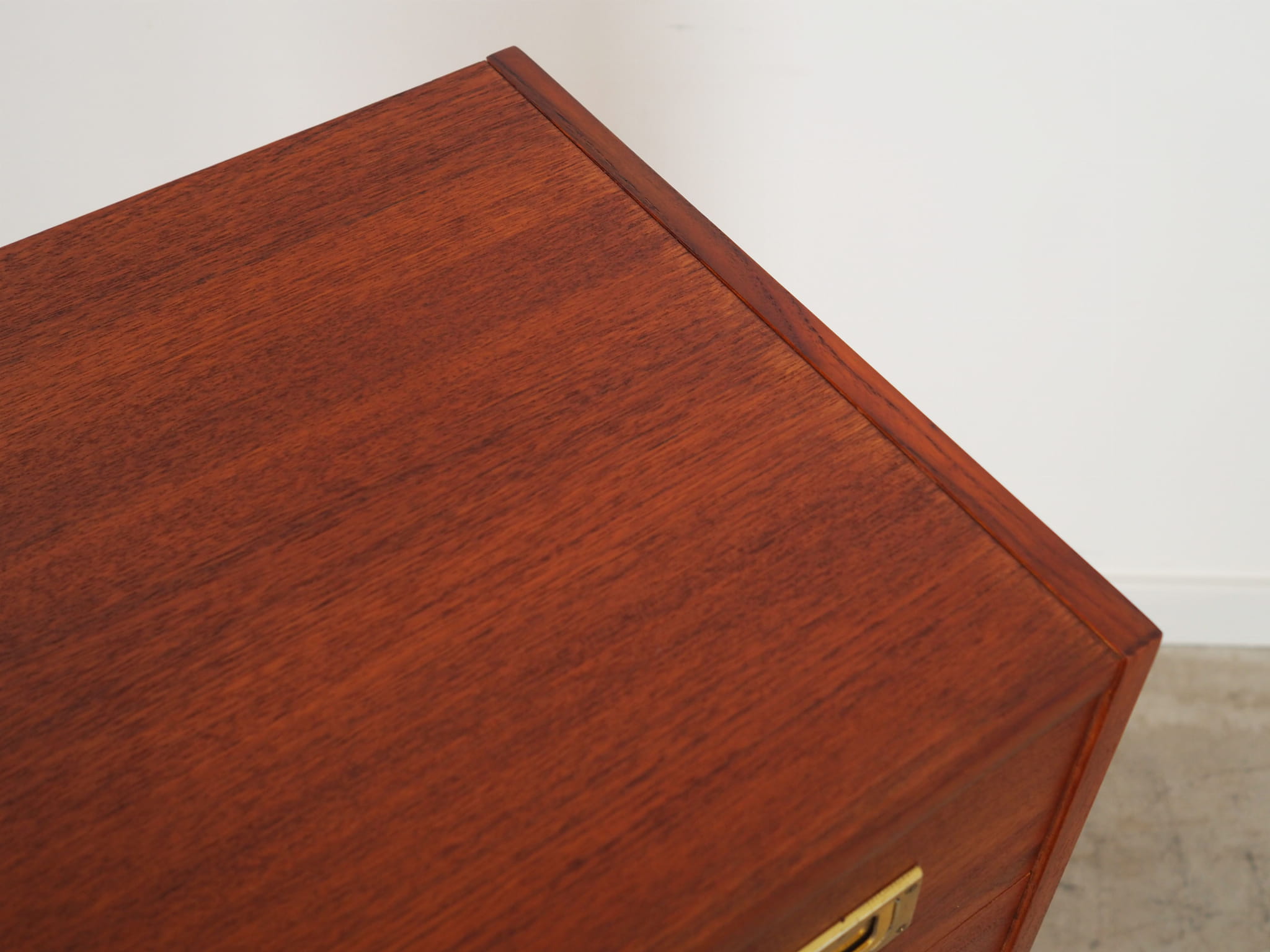 Vintage Chest of Drawers Teak Wood Brown 1960s