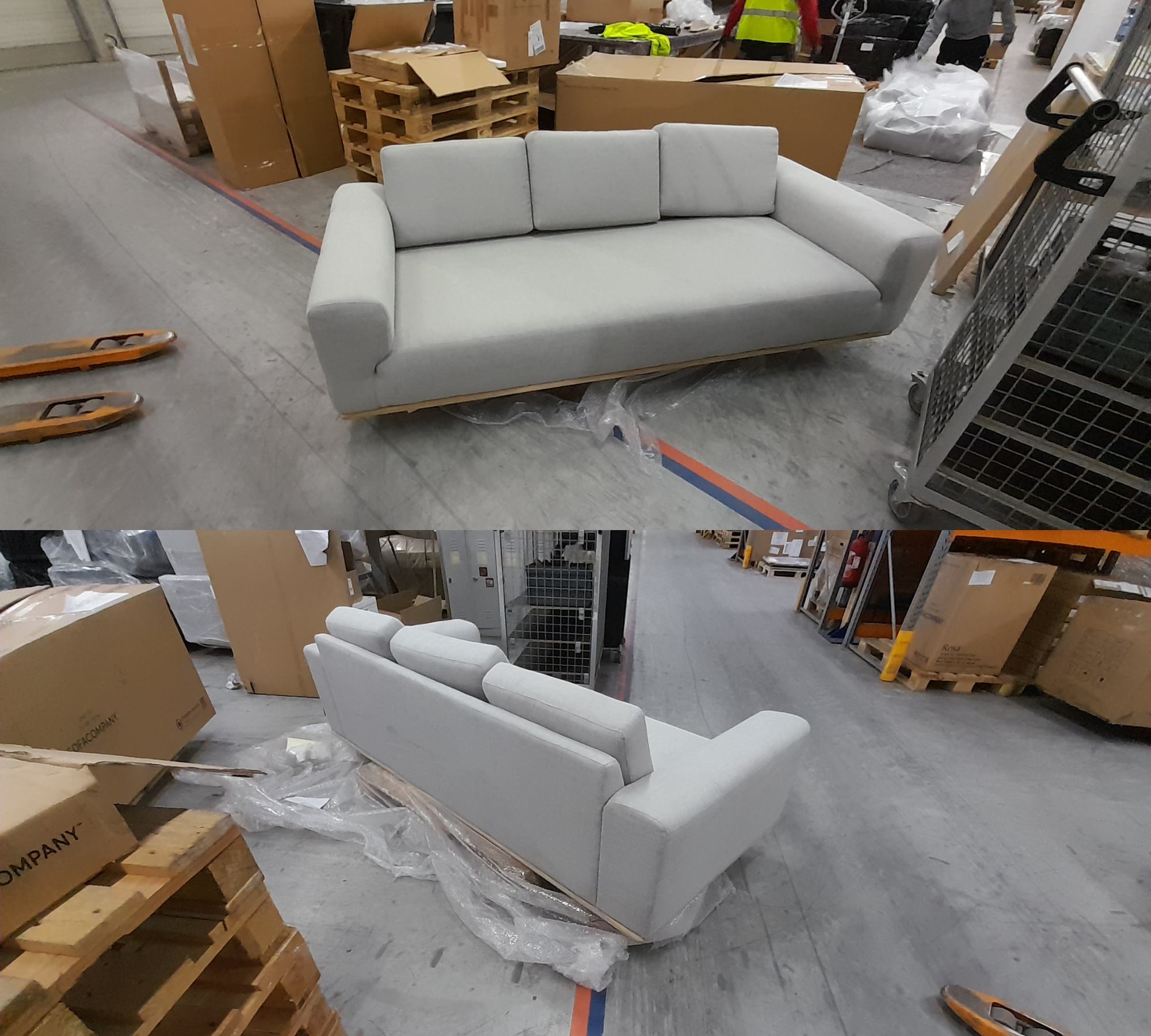 Vilmar Sofa 3-Sitzer Talent Cool Grey