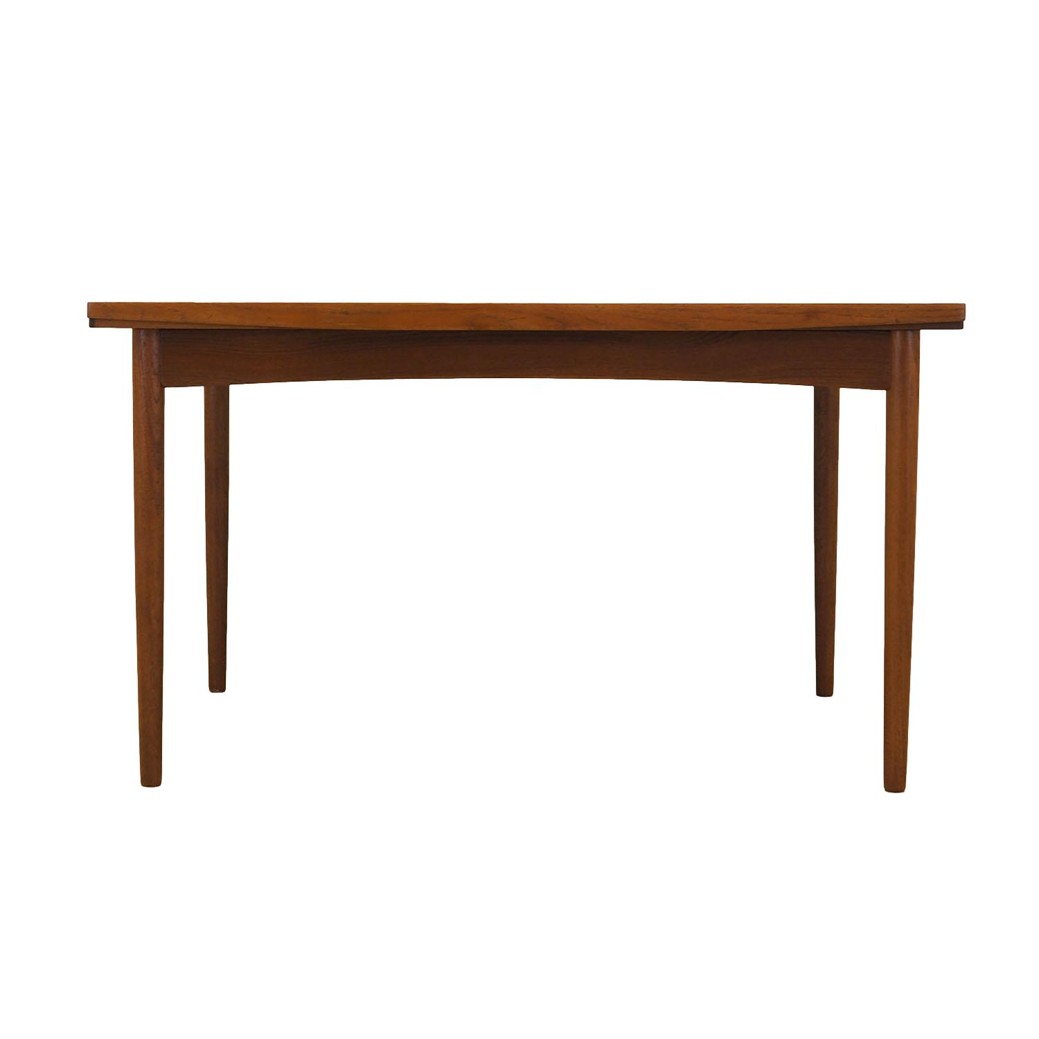 Tavolo da pranzo in teak anni '60