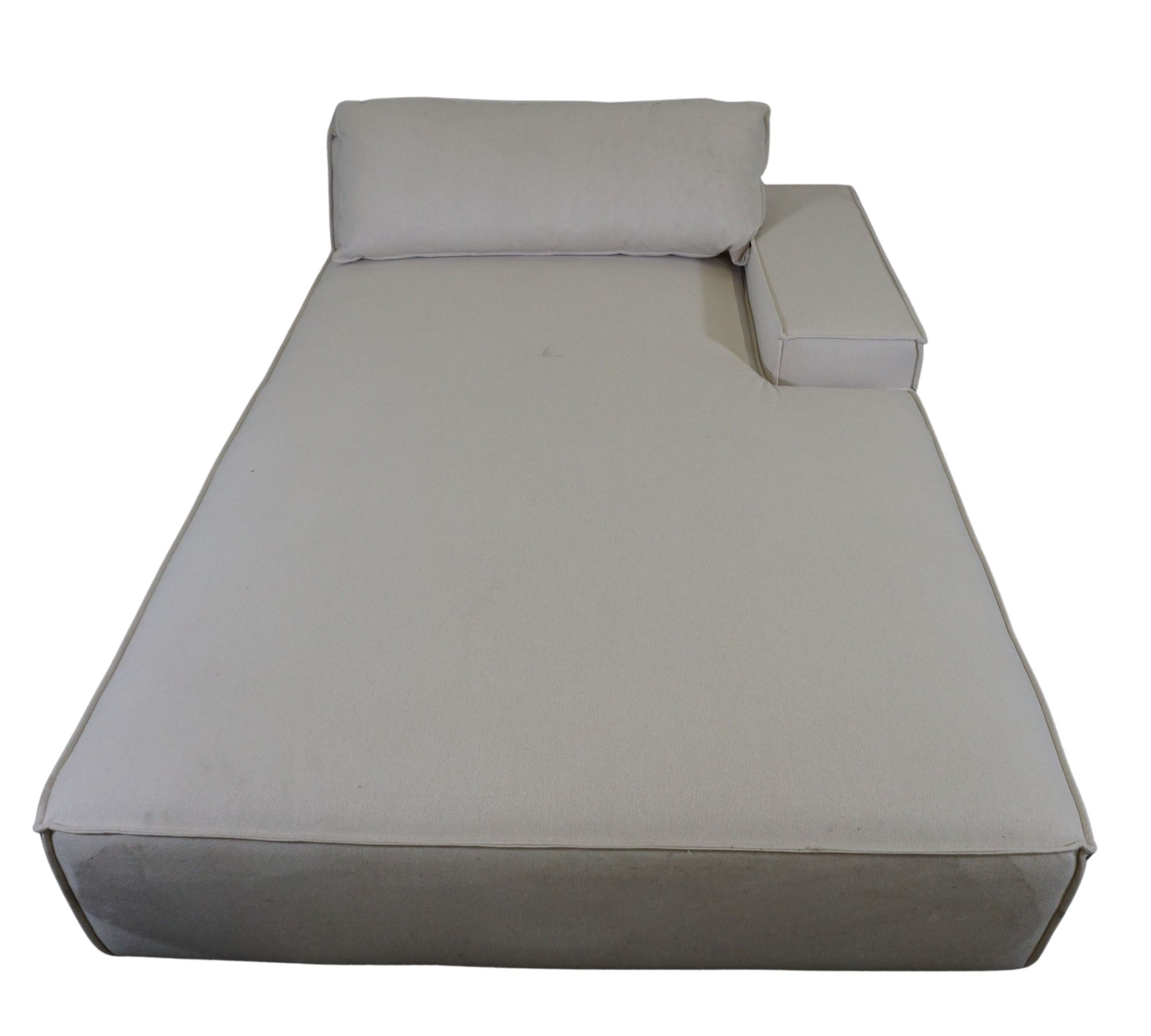 Daphne 1-Sitzer Récamiere Rechts Mark Sand