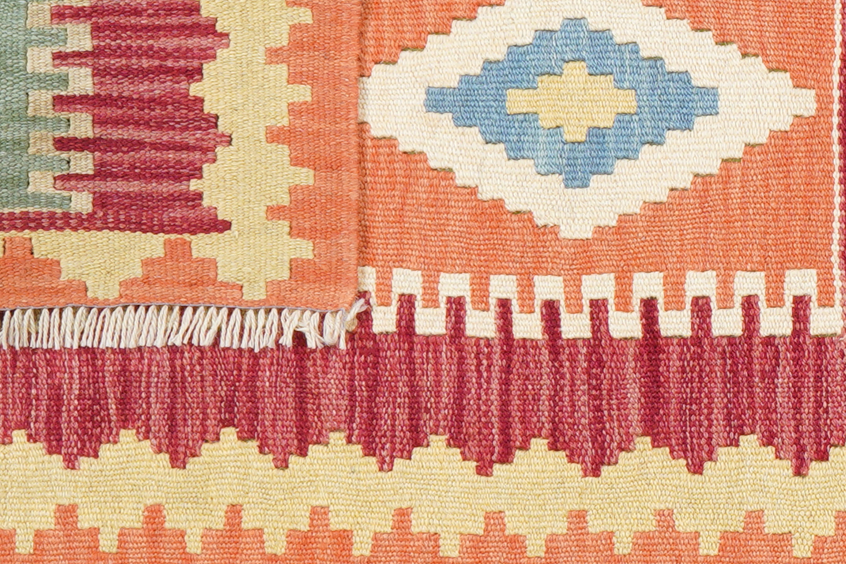Kelim Gashgai Wool Multicolored