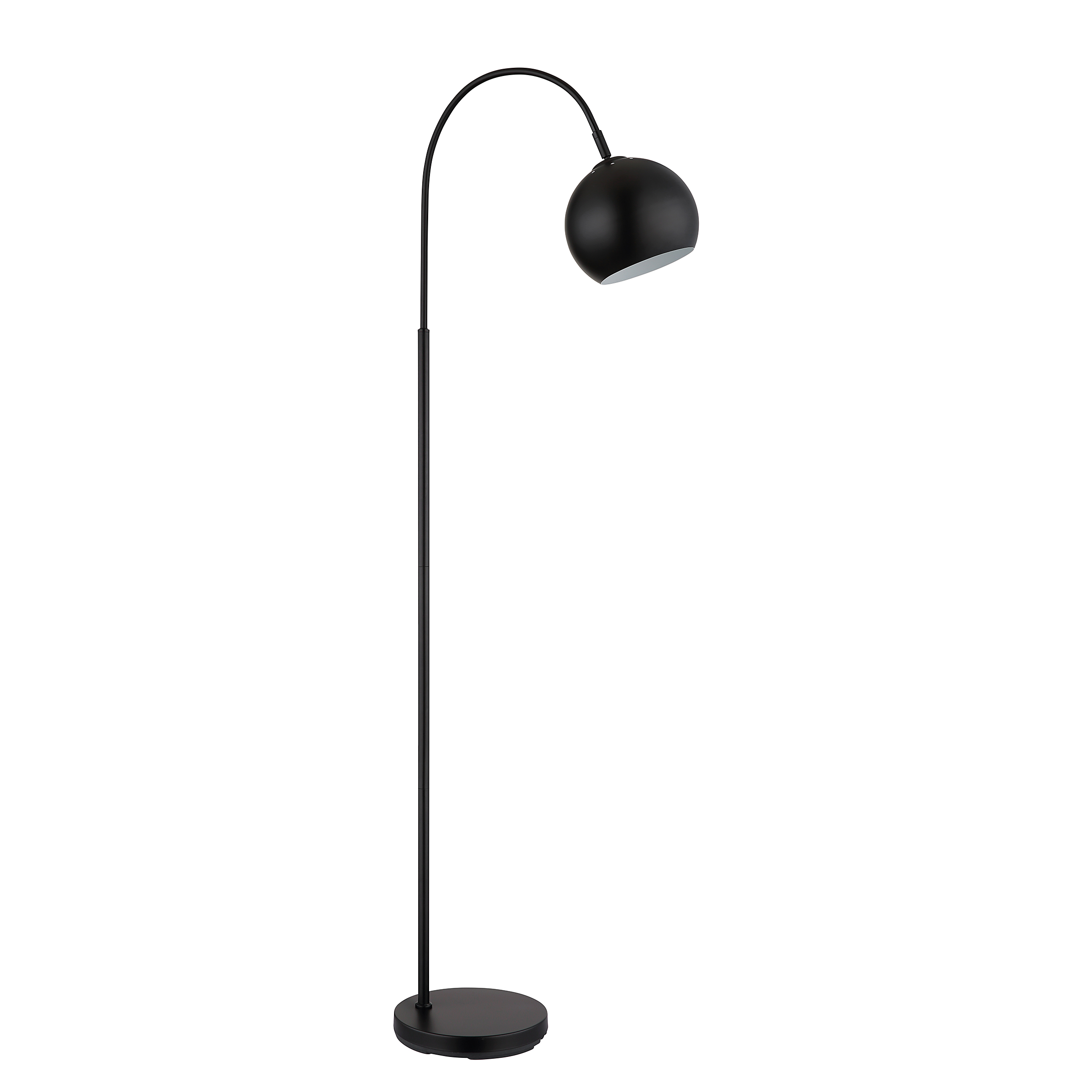 Floor lamp Benno 1-light iron black